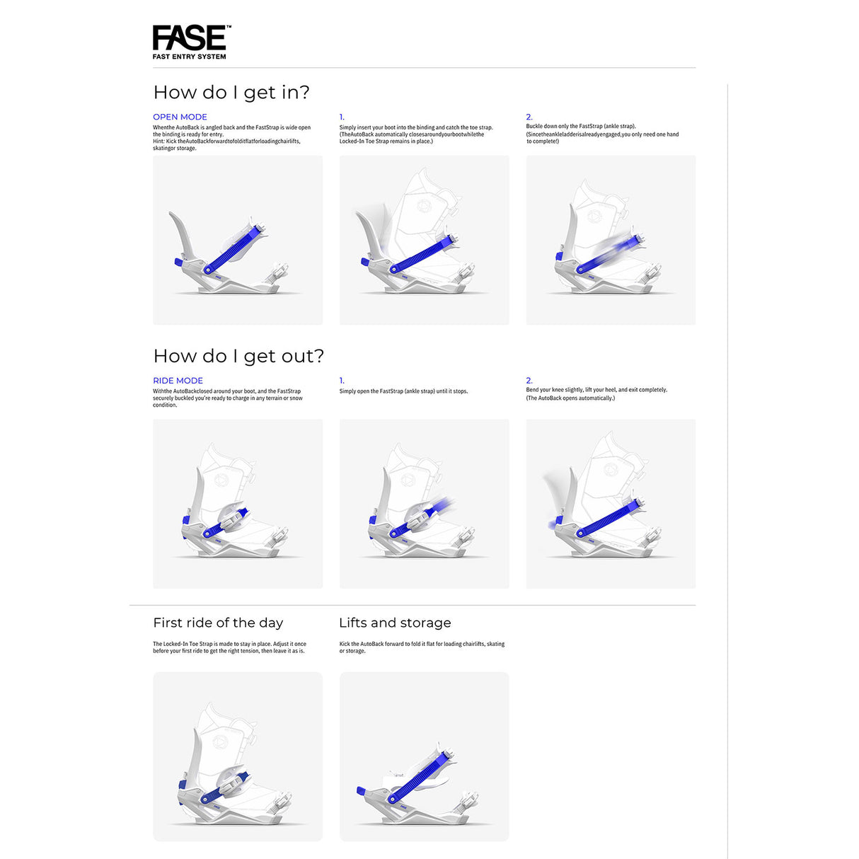 T32M Fase Snowboard Binding 2026