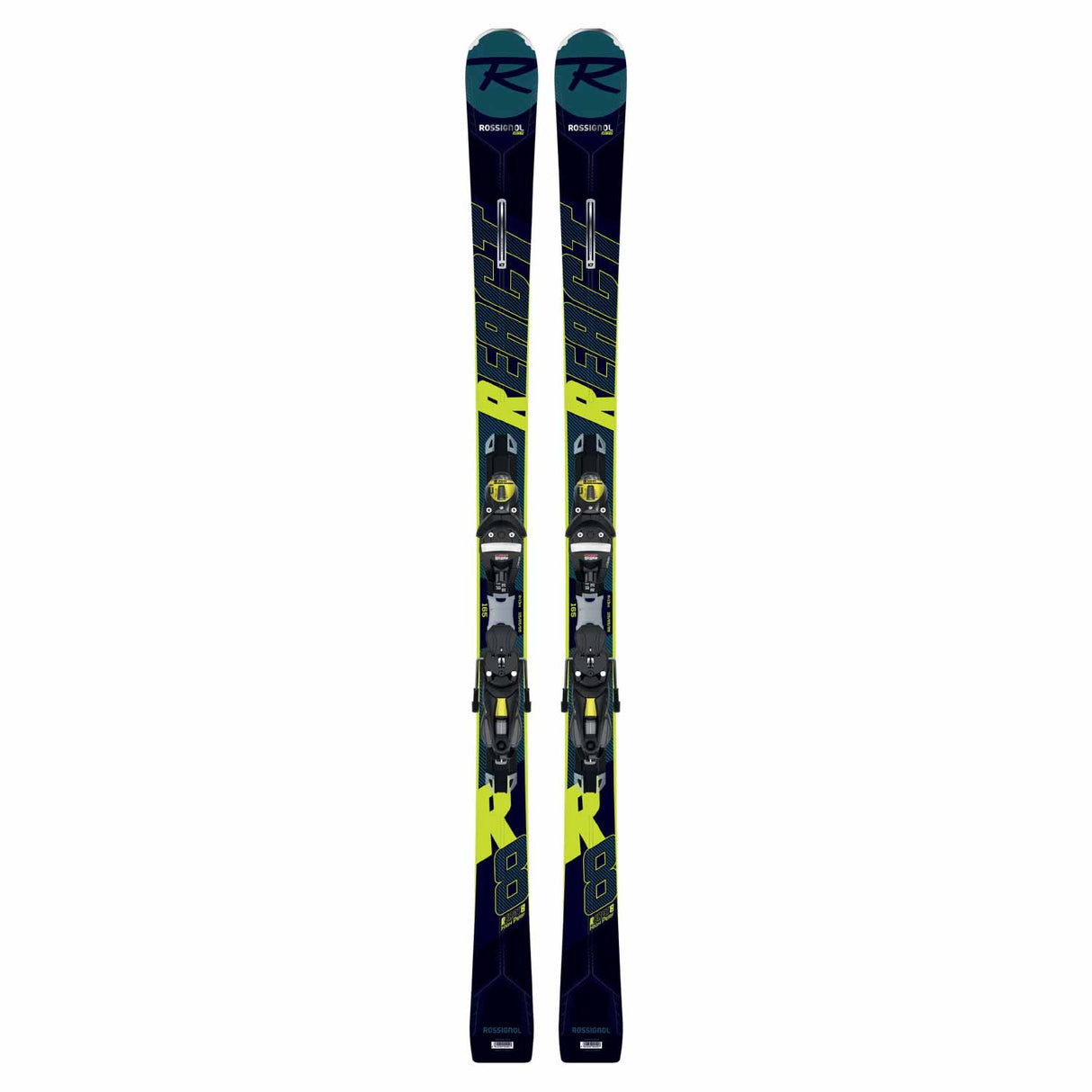React R8 HP Skis & NX 12 Konect B80 Bindings - Snowtrax