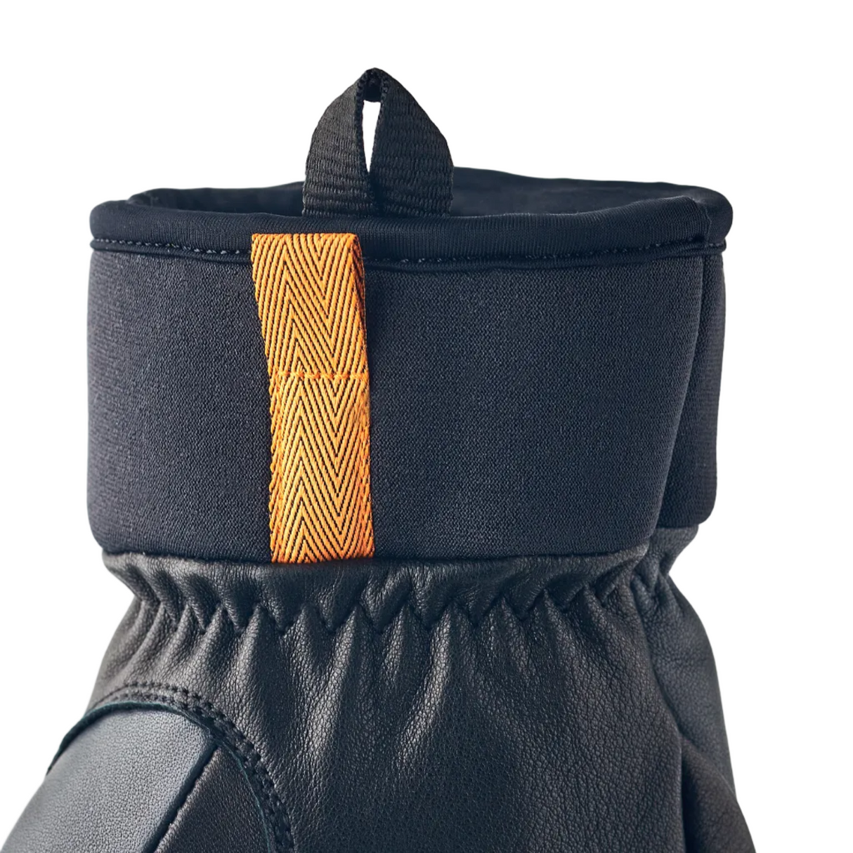 Army Leather Wool Terry Mitt