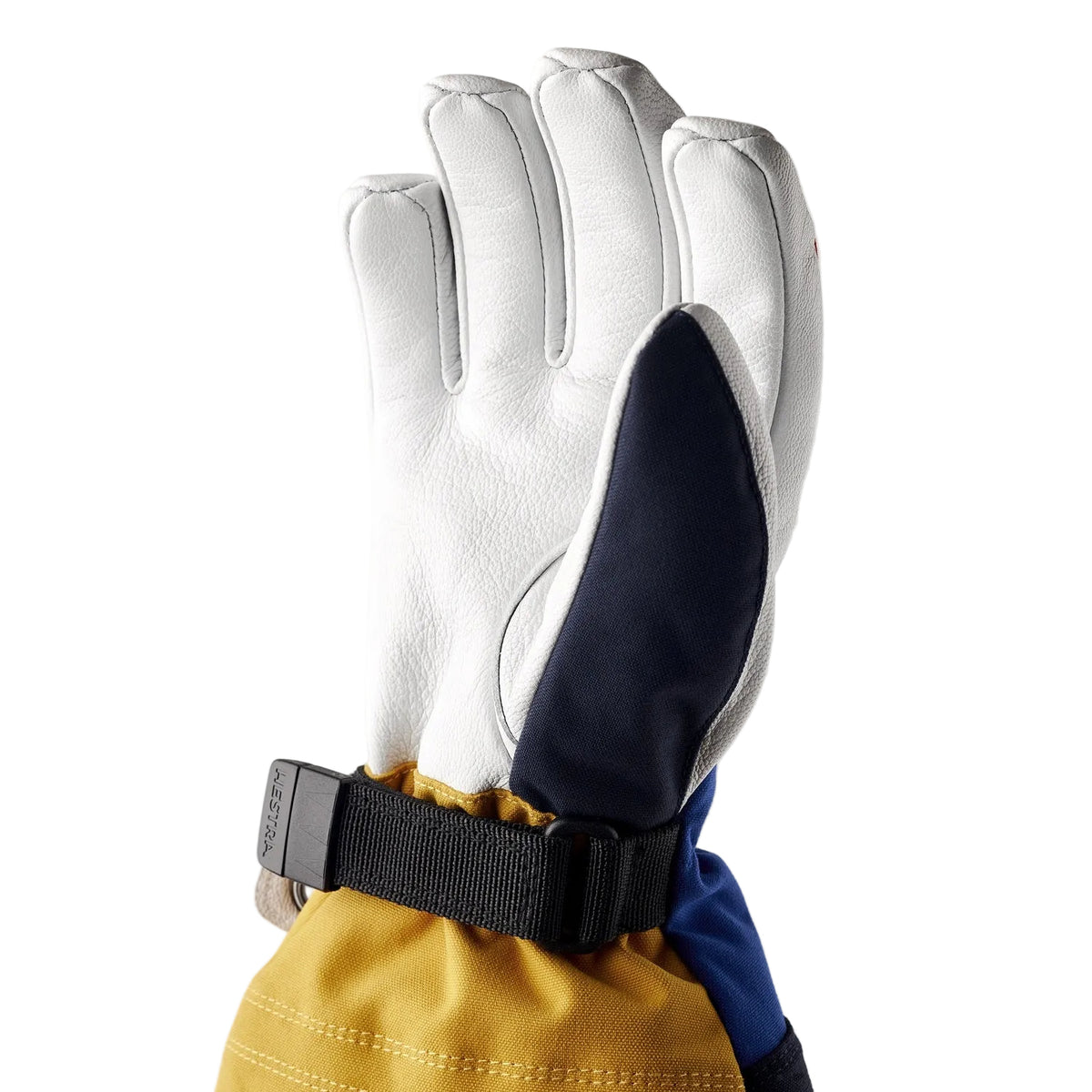 Junior Army Leather Heli Ski Gloves