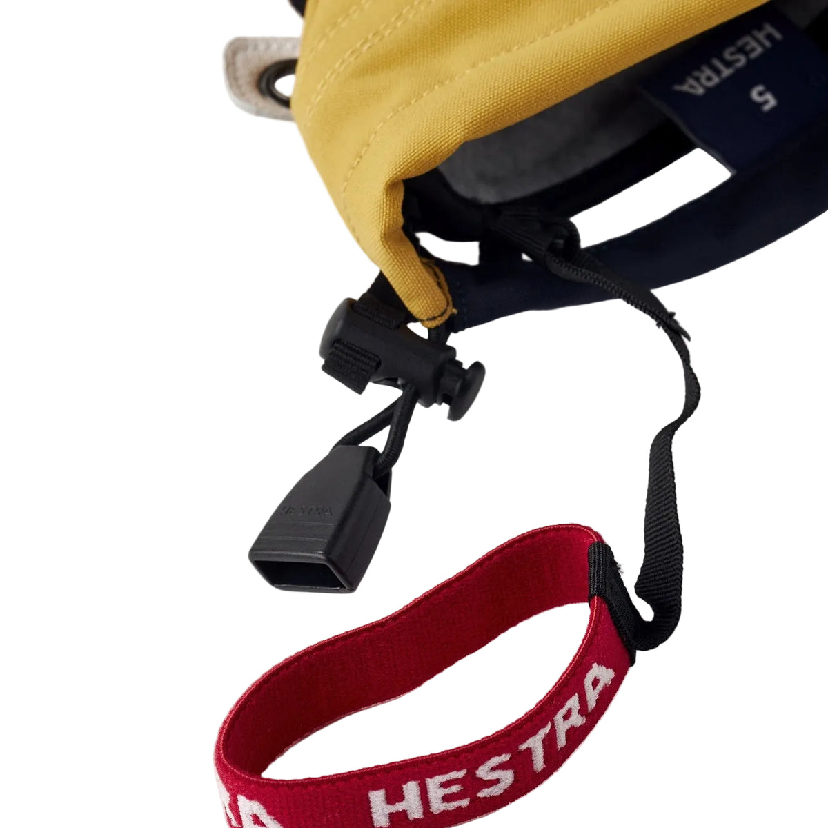 Junior Army Leather Heli Ski Gloves
