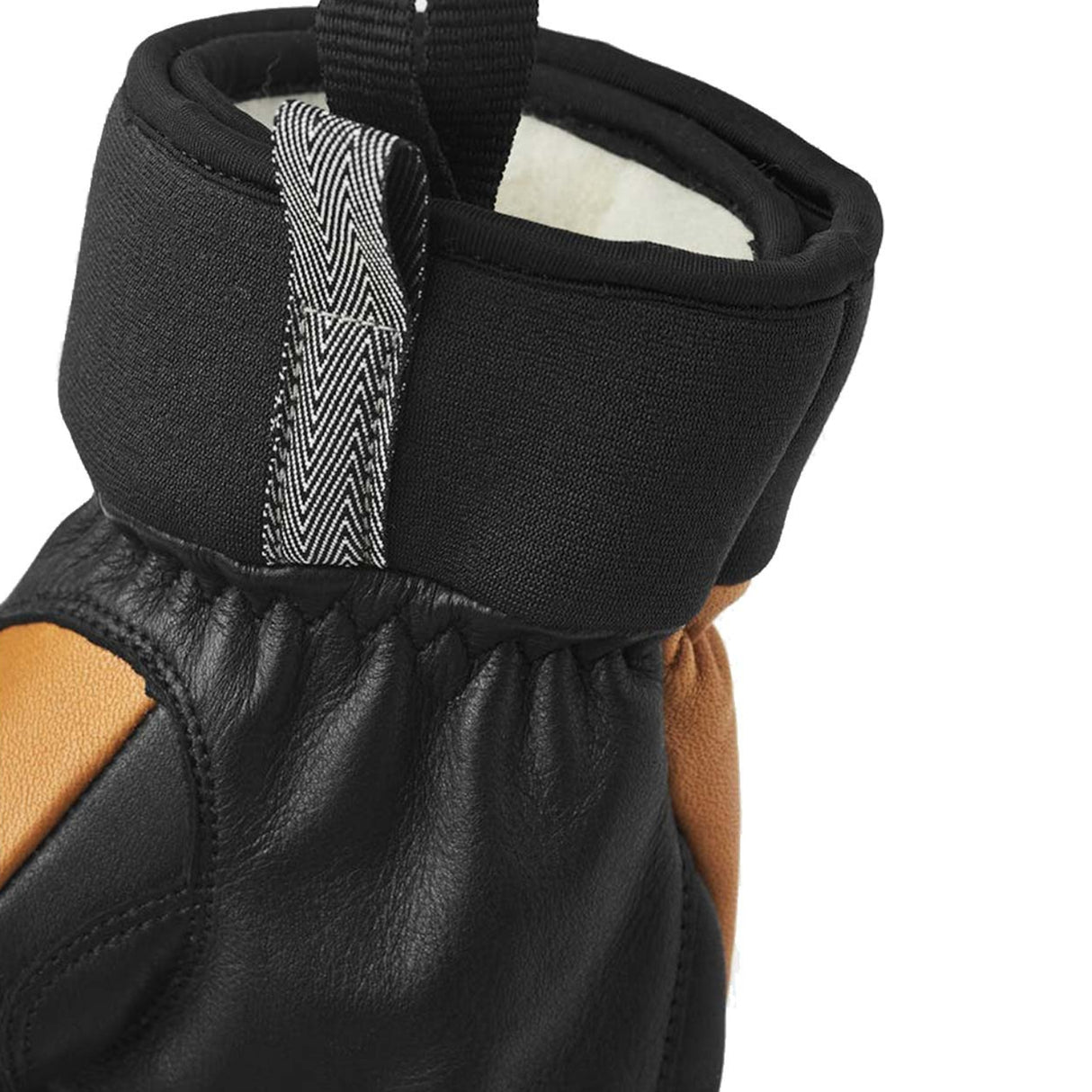 Army Leather Wool Terry Gloves