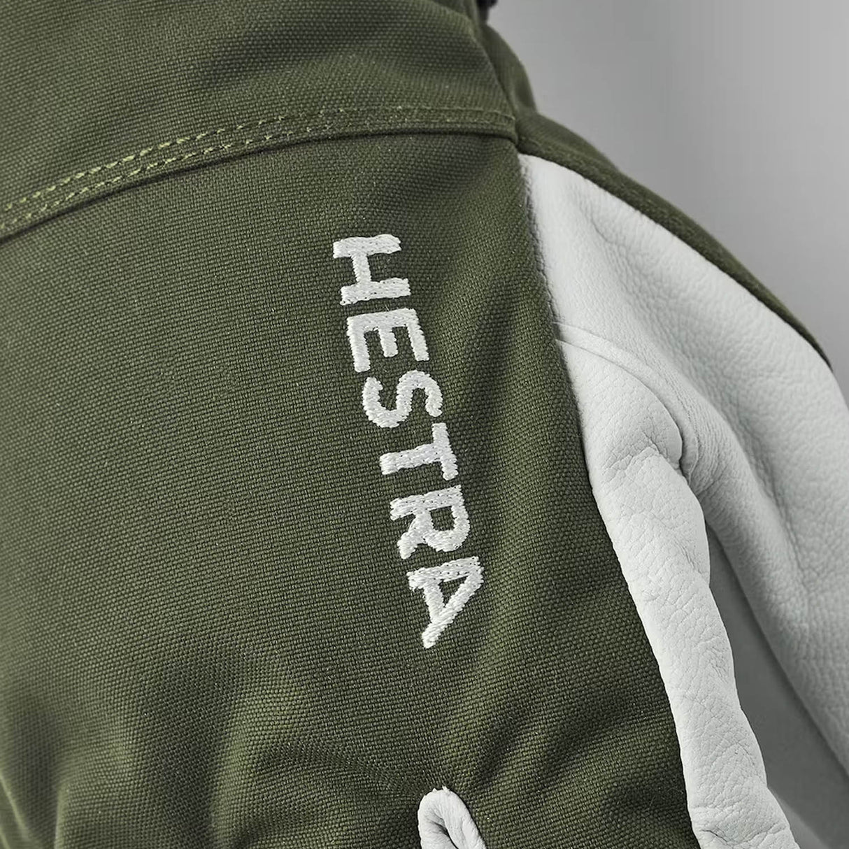 Army Leather Heli Ski Glove - Snowtrax