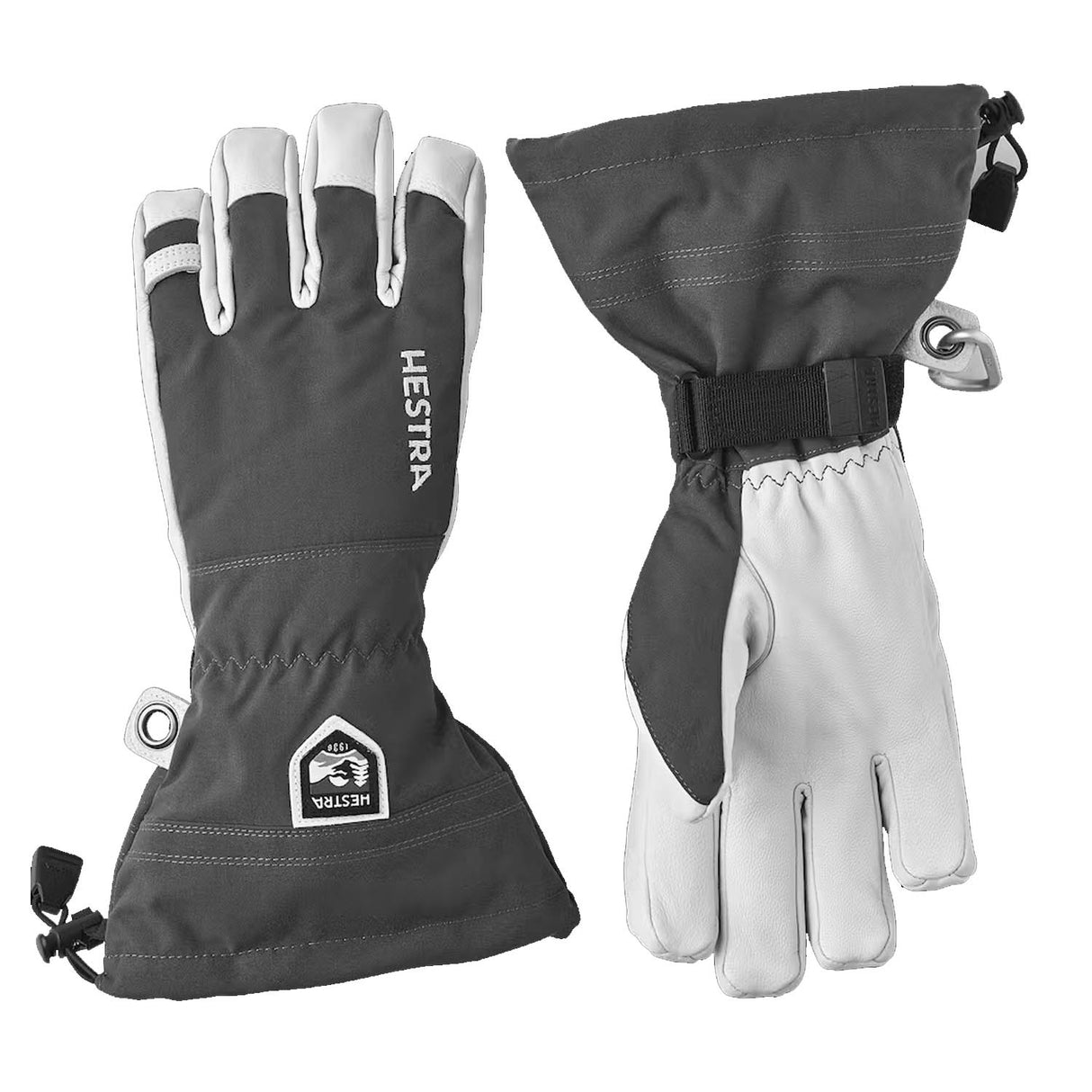 Army Leather Heli Ski Glove - Snowtrax