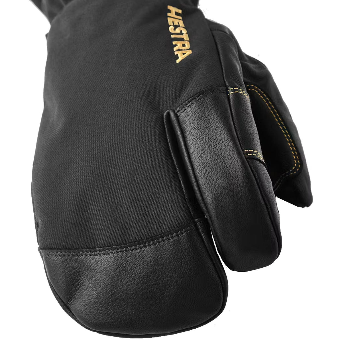 Army Leather Gore-Tex 3-Finger Gloves - Snowtrax