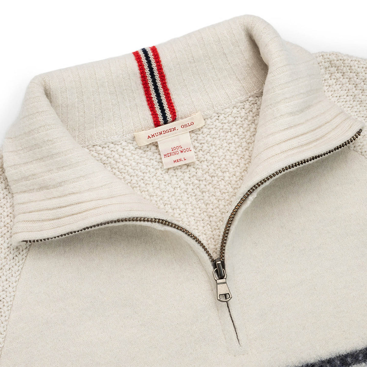 Mens Boiled Ski Sweater - Snowtrax