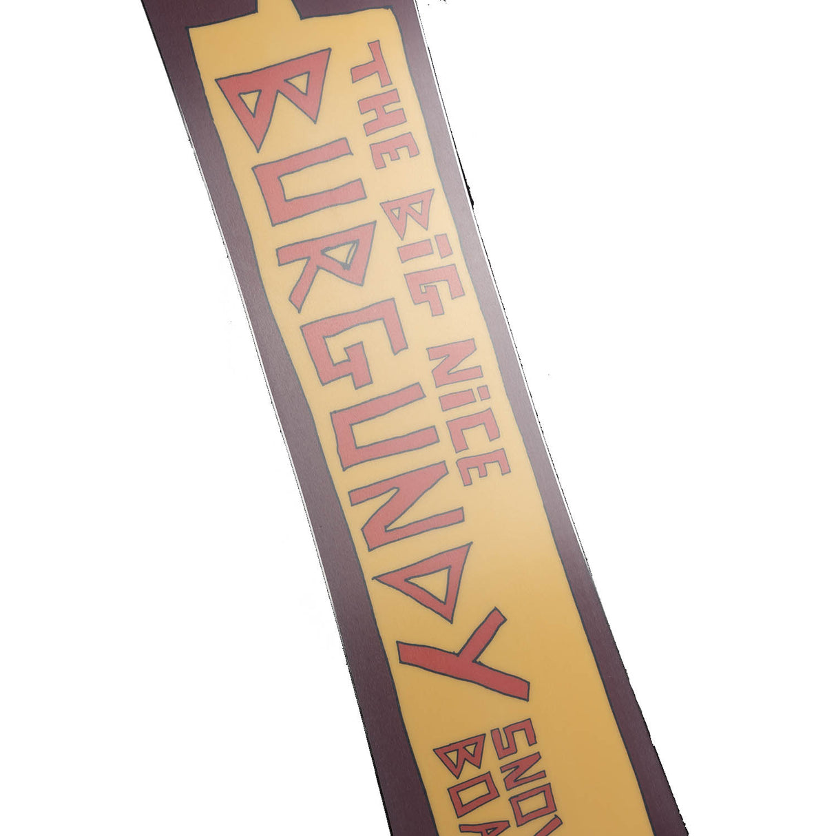 Capita x Bomb Hole Big Nice Burgundy Snowboard