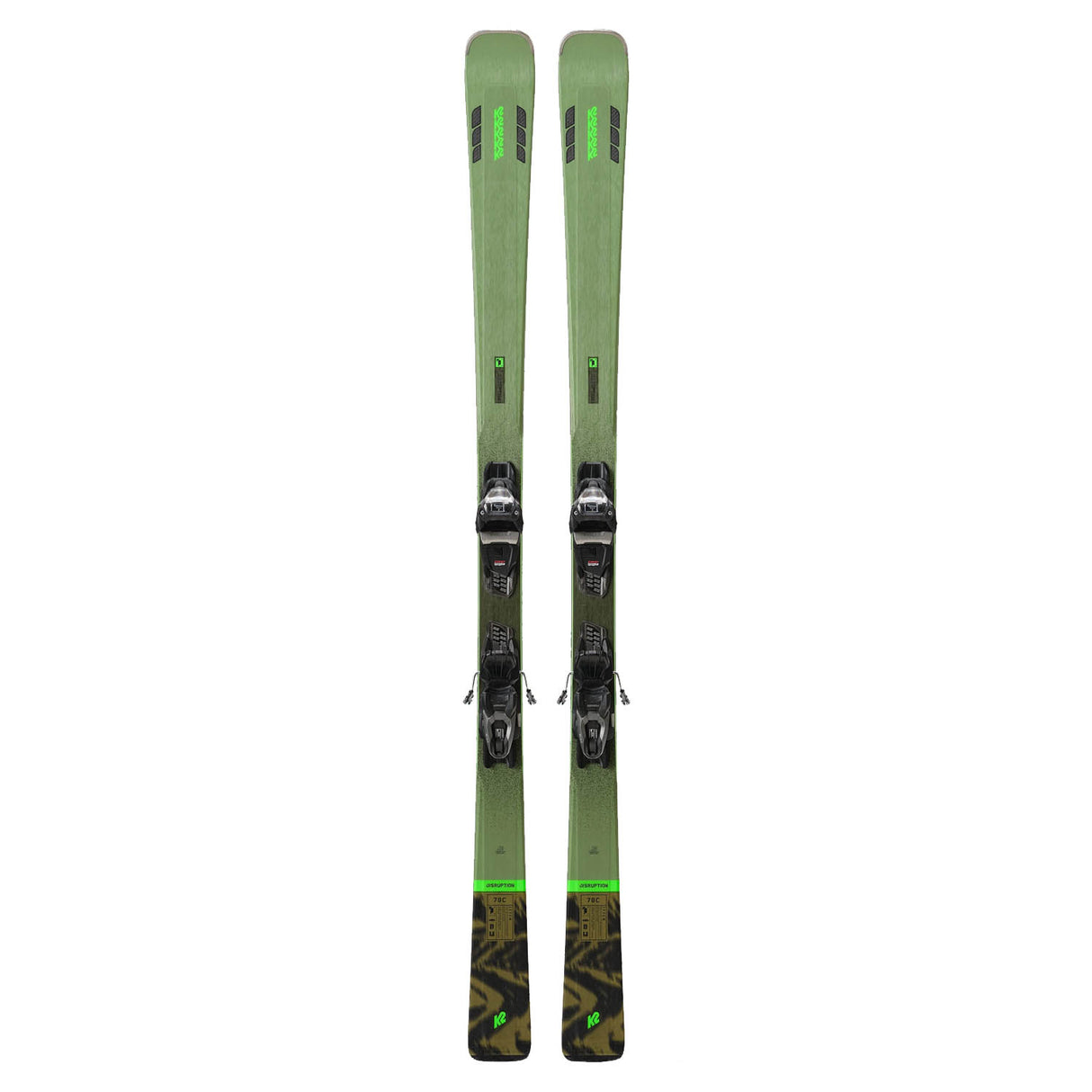 Disruption 78C Skis & M3 10 Compact Quikclik Bindings