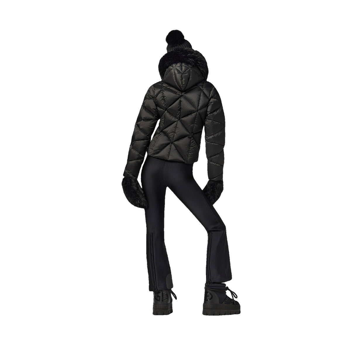 Harumi Faux Border Ski Jacket