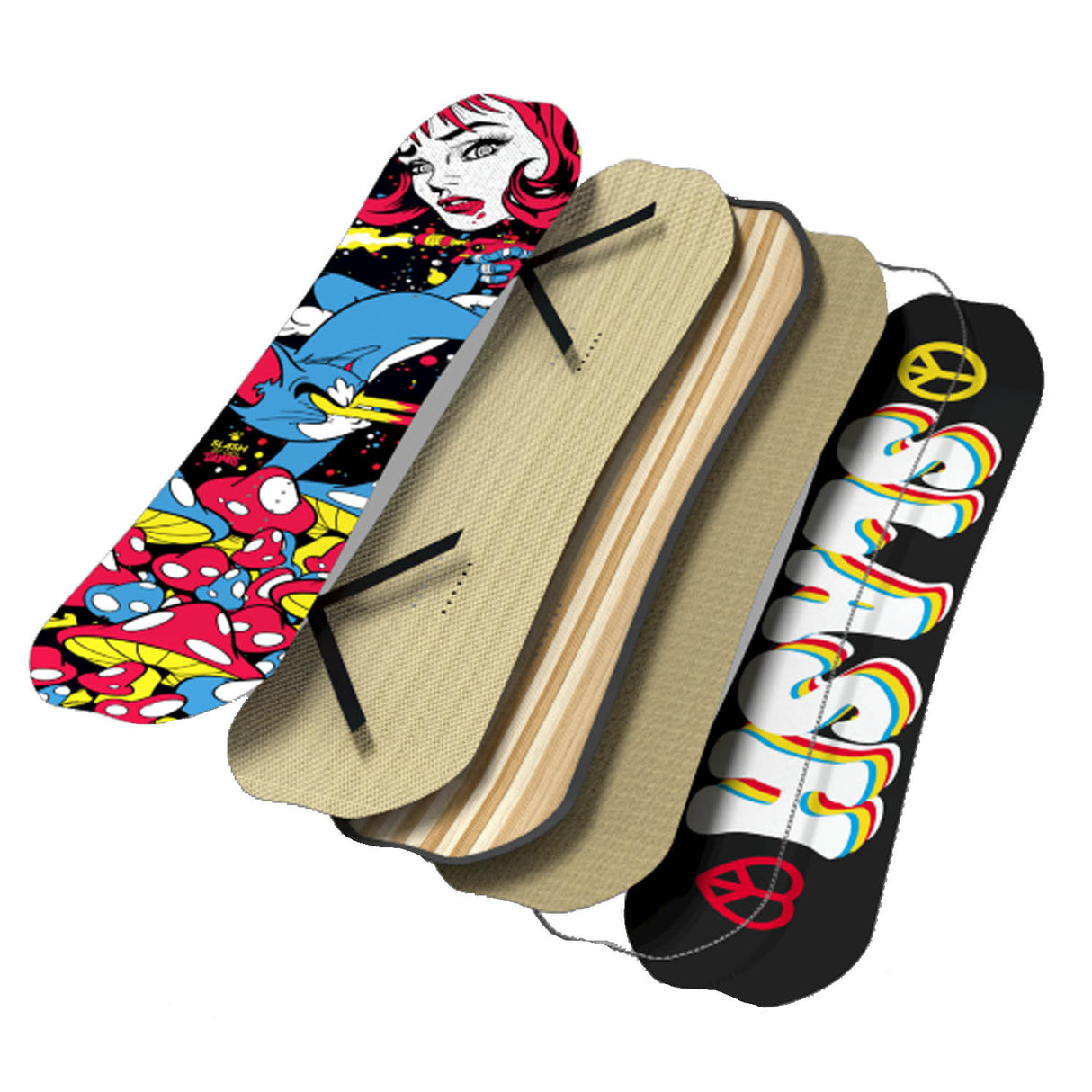 Happy Place Camber Edition Snowboard 2025 - Snowtrax