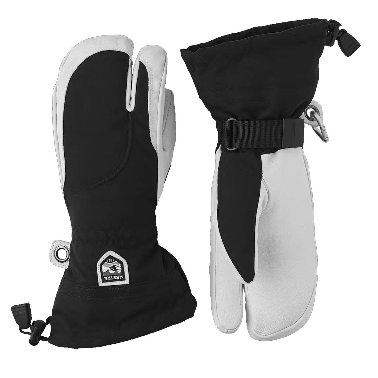 Heli Ski Female 3-Finger Gloves - Snowtrax