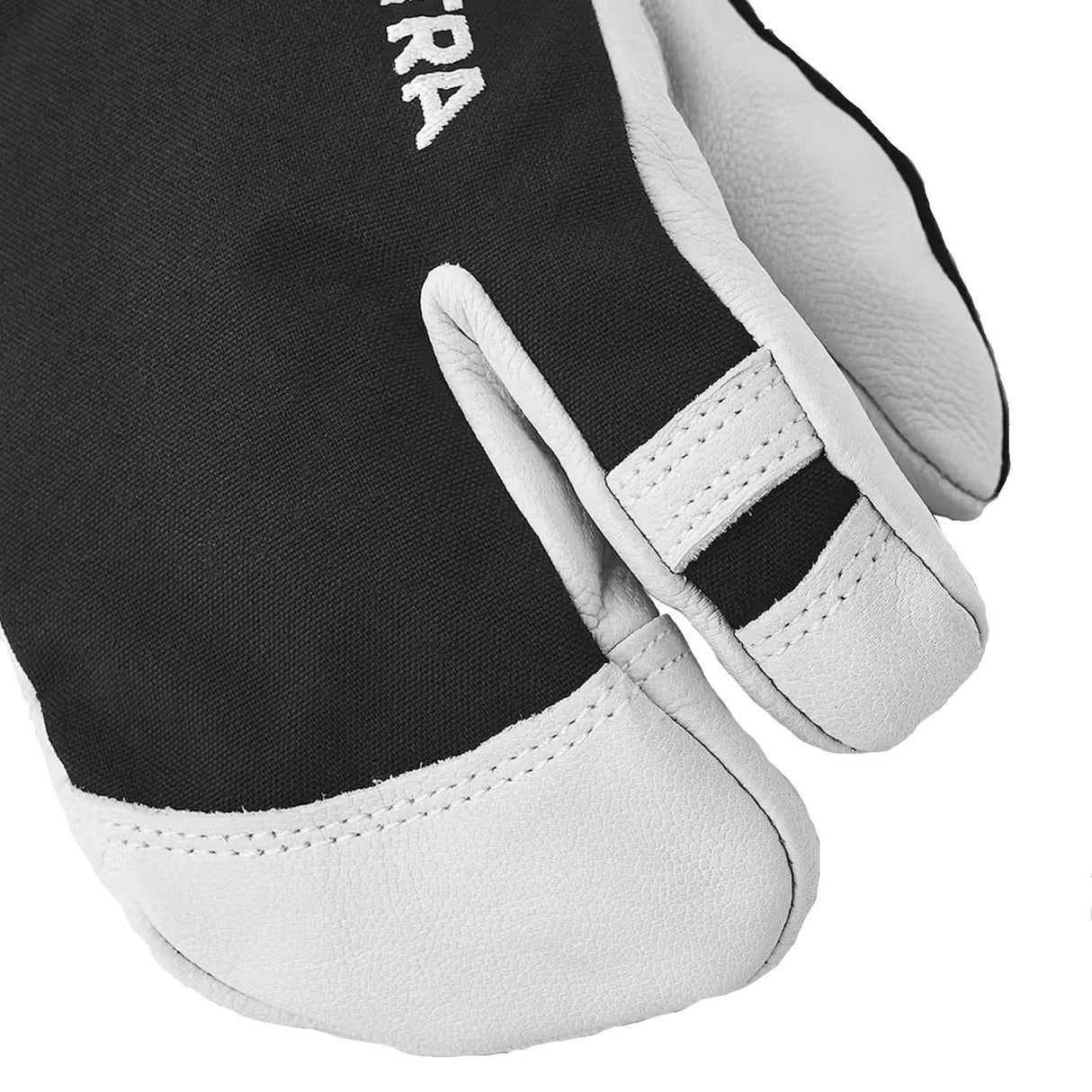 Army Leather Heli Ski Junior 3-Finger Gloves - Snowtrax