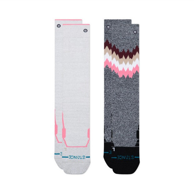 Kids Mid Cushion Poly Blend Ski Socks