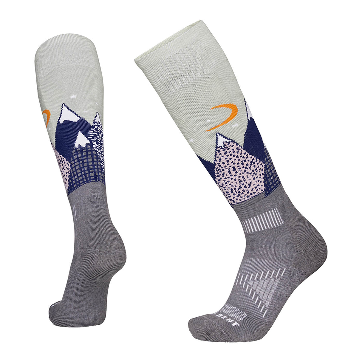 Snowy Mountains Light Cushion Snow Socks - Snowtrax