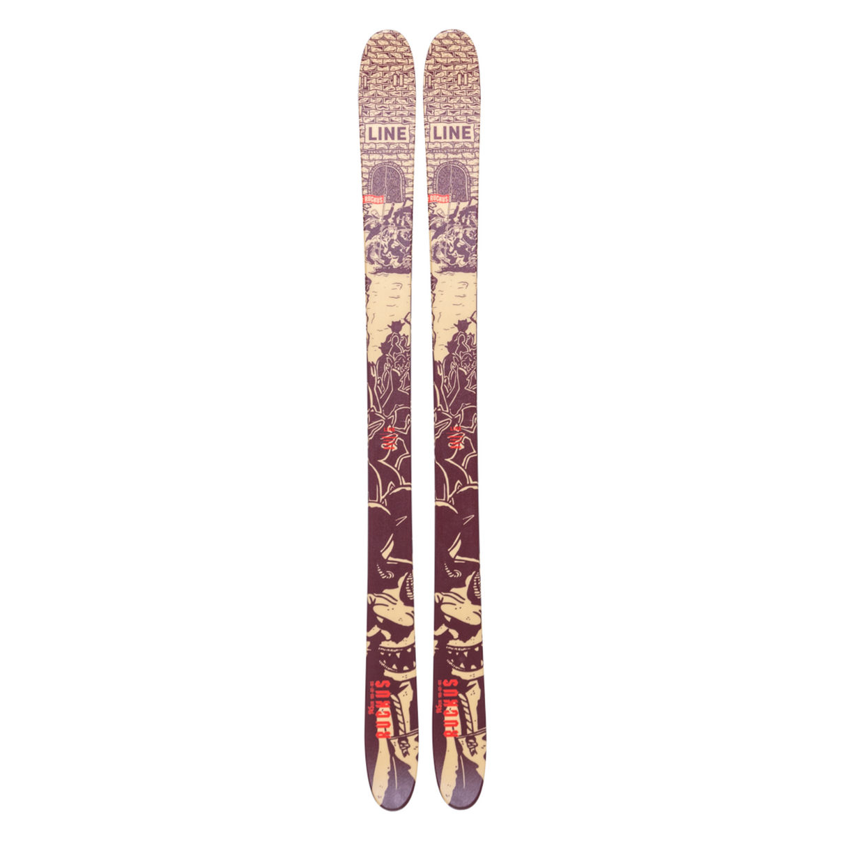 Ruckus Skis
