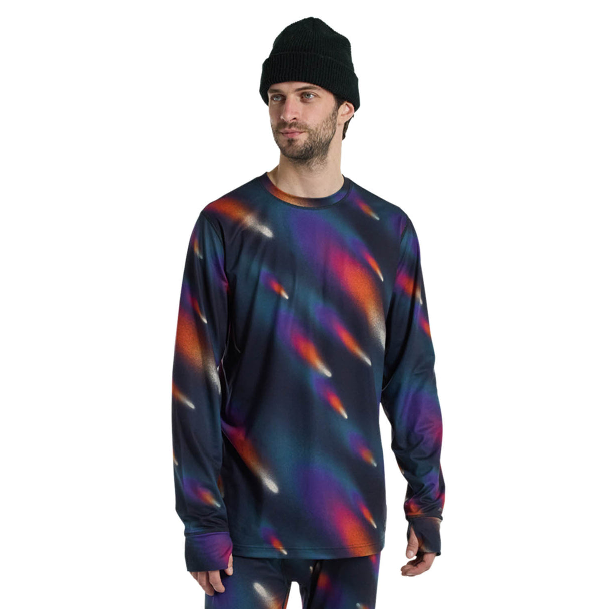 Mens Midweight Crew Baselayer Top - Snowtrax