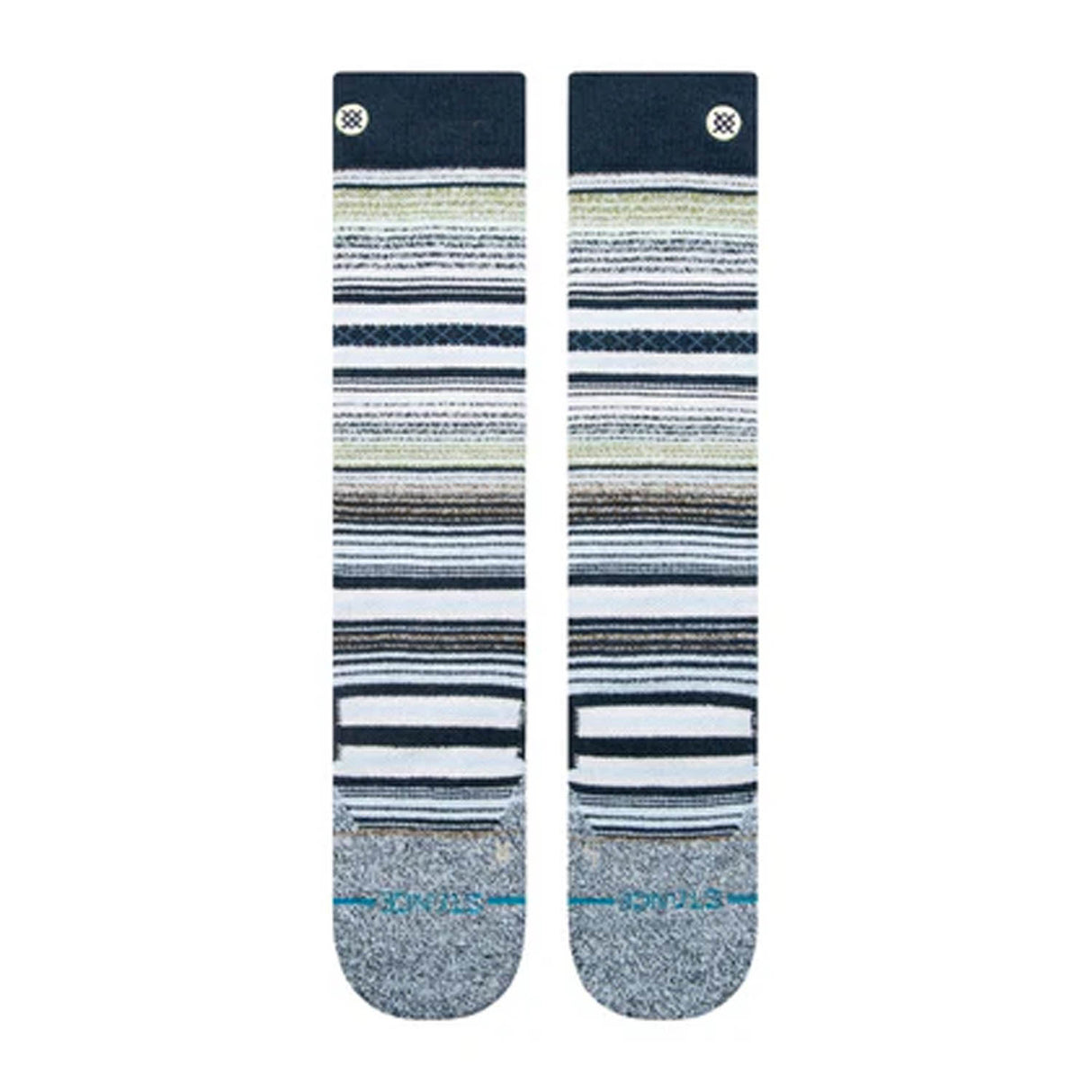 Midweight Cushion Merino Blend Snow Socks