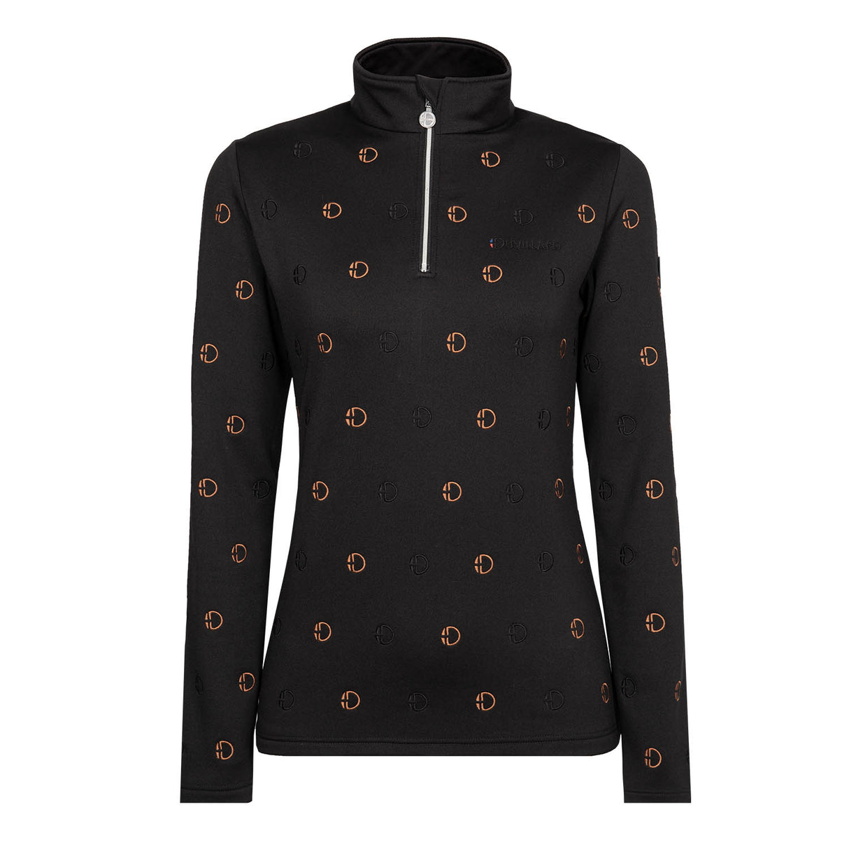 Meryl Zip Neck Midlayer