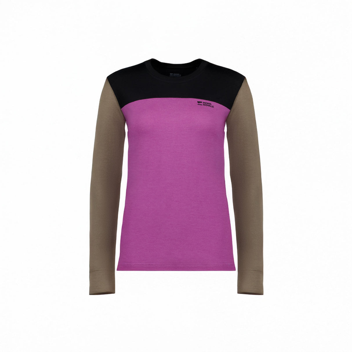 Purple Bolt Yotei Merino Long Sleeve Baselayer Top