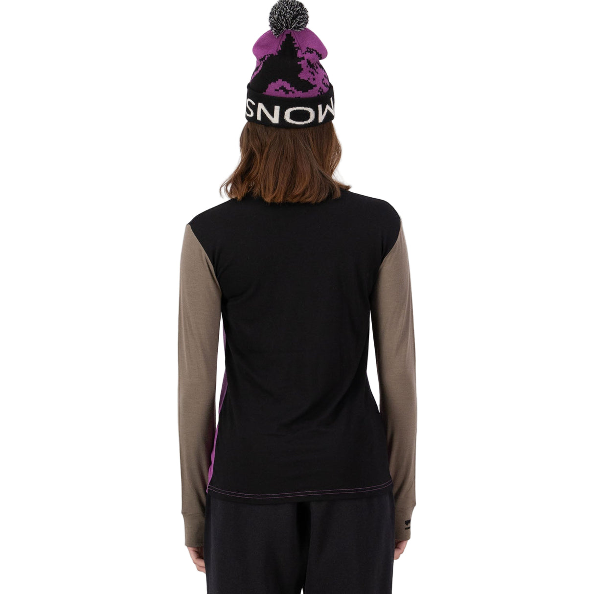 Purple Bolt Yotei Merino Long Sleeve Baselayer Top