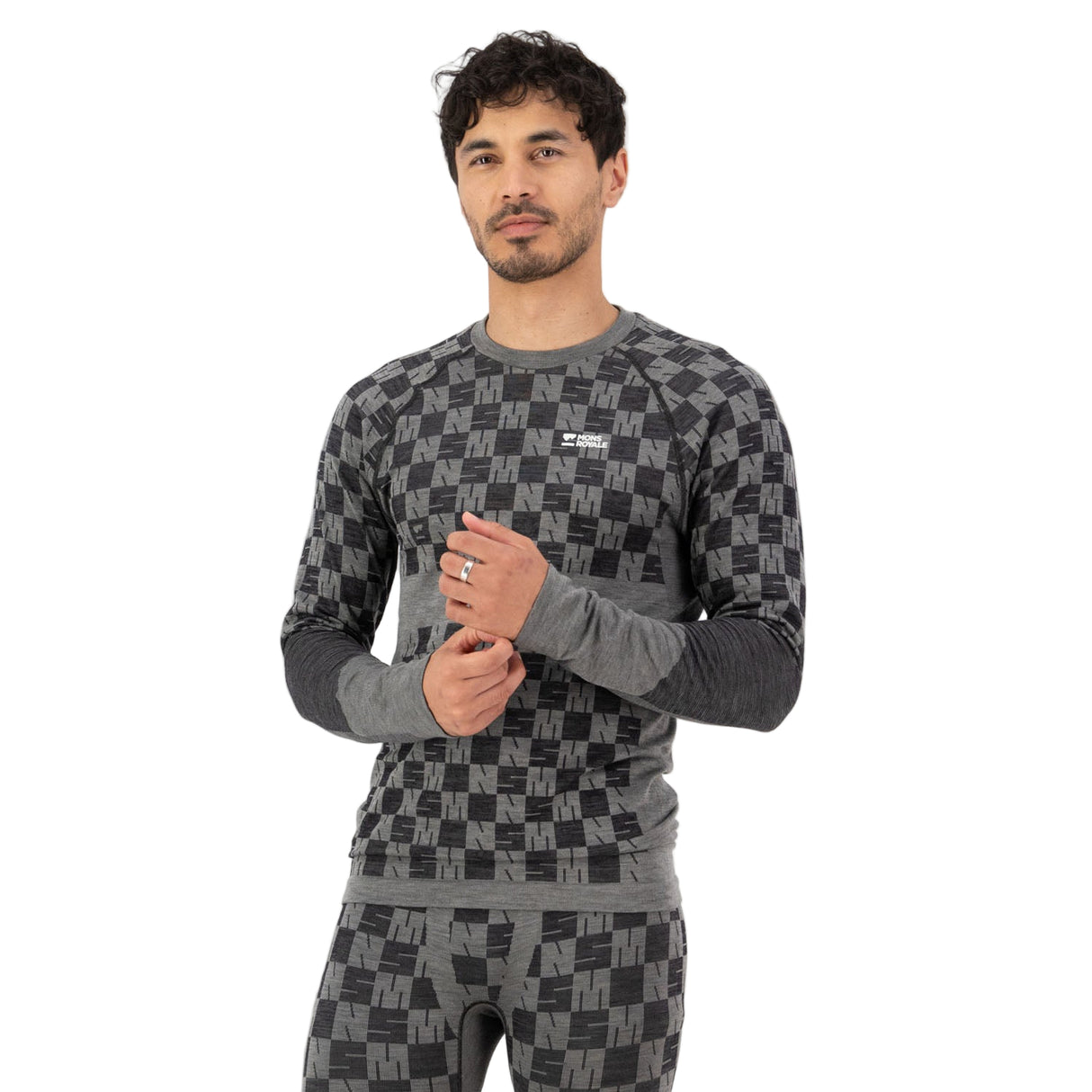 Ascender Merino Seamless Long Sleeve Baselayer Top