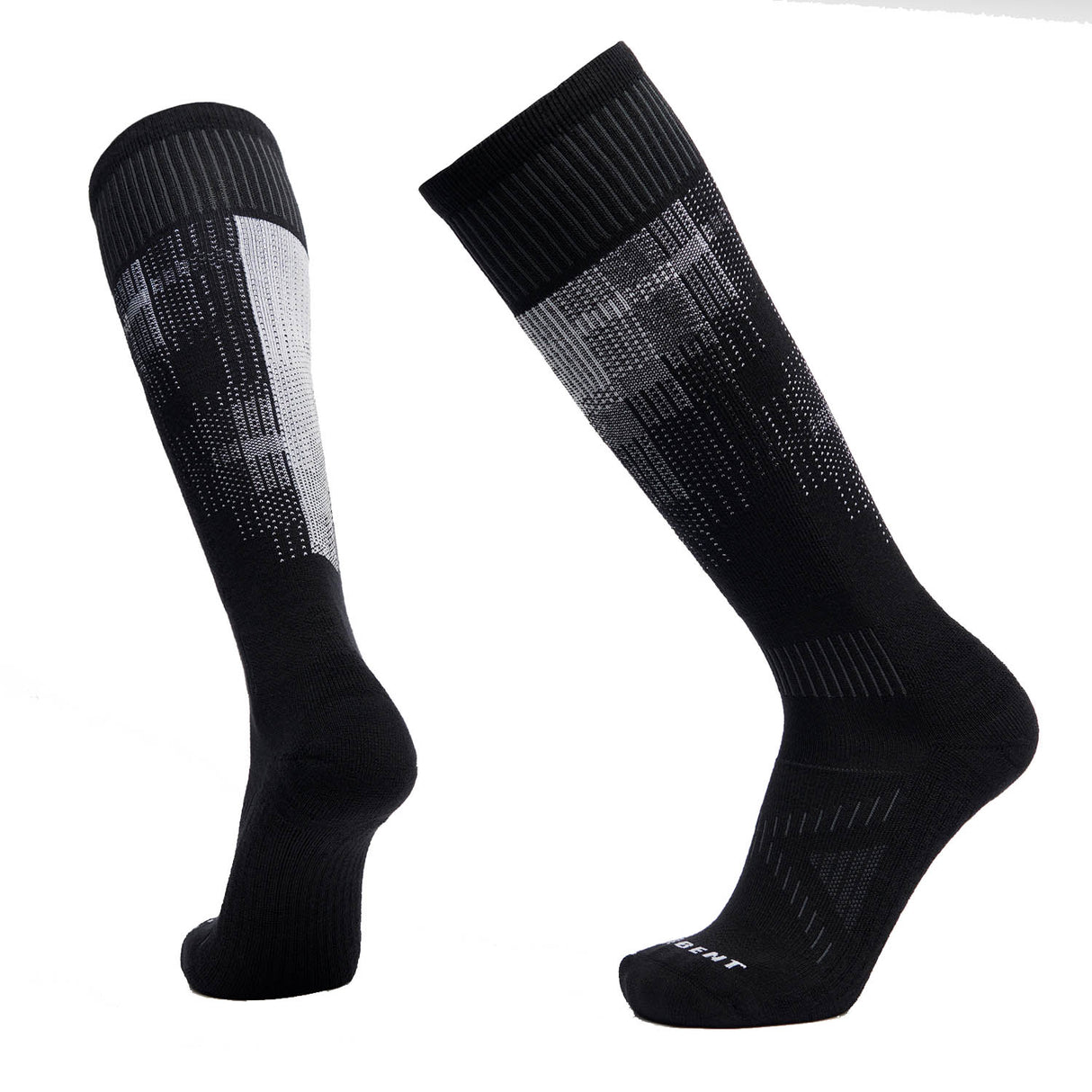 Pixel Light Cushion Snow Socks - Snowtrax