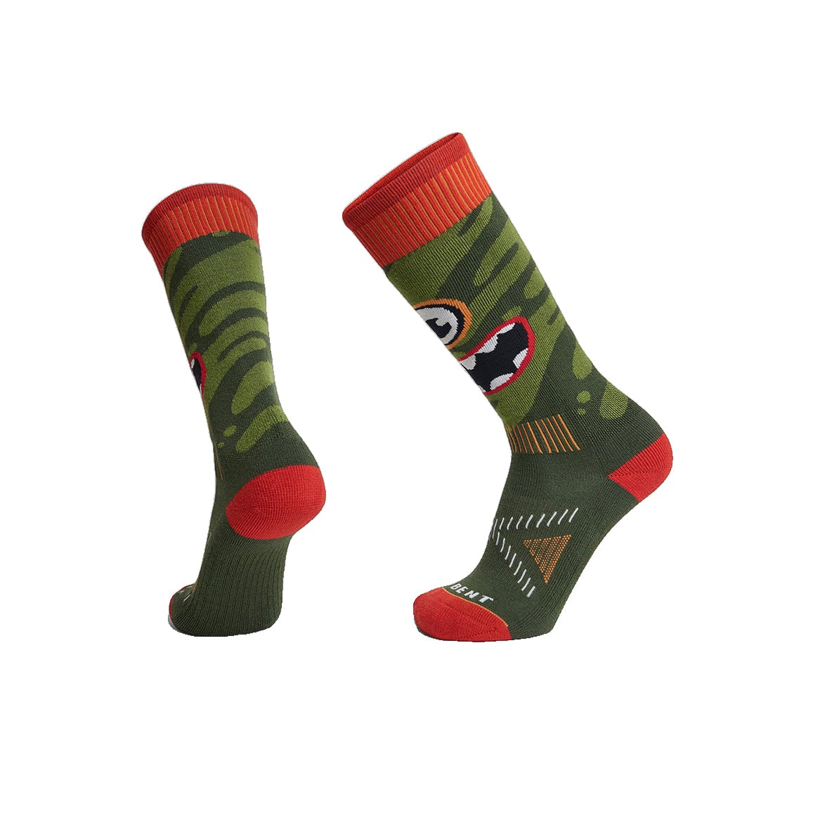 Kids Light Cushion Monster Party Ski Sock
