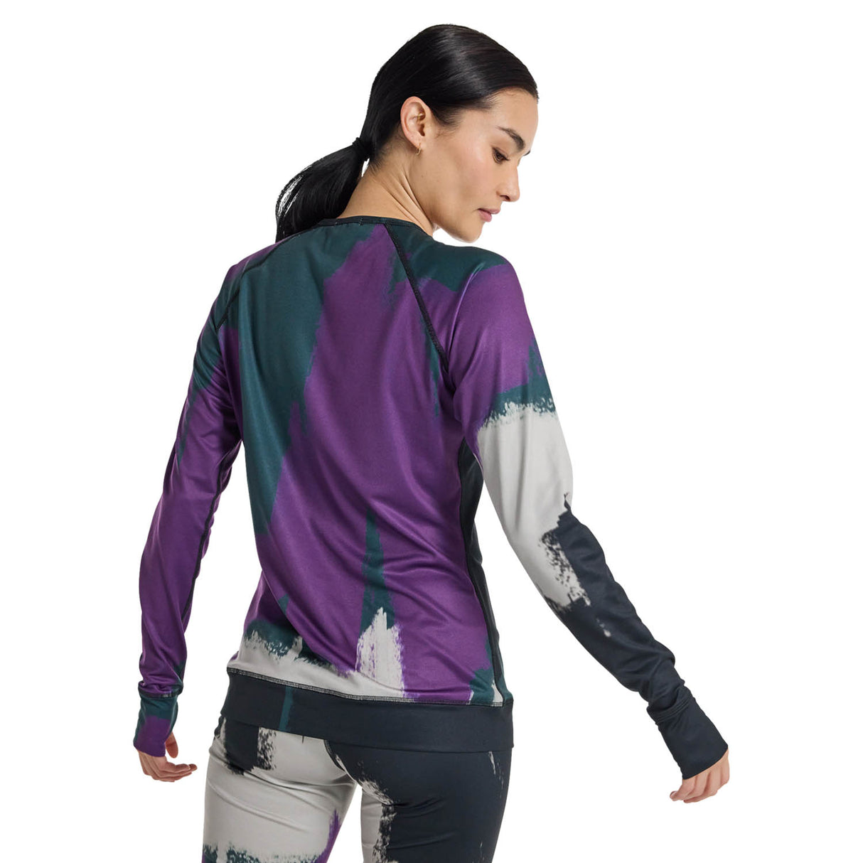 Womens Lightweight X Crew Baselayer Top - Snowtrax