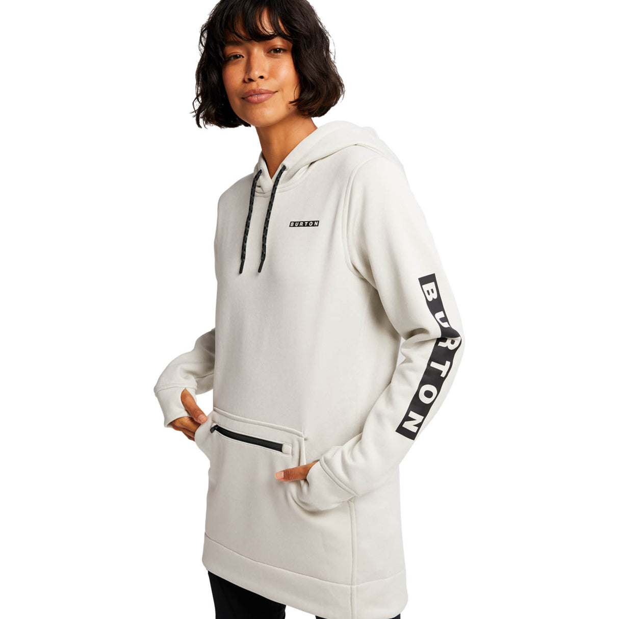 Womens Oak Long Pullover Hoodie - Snowtrax
