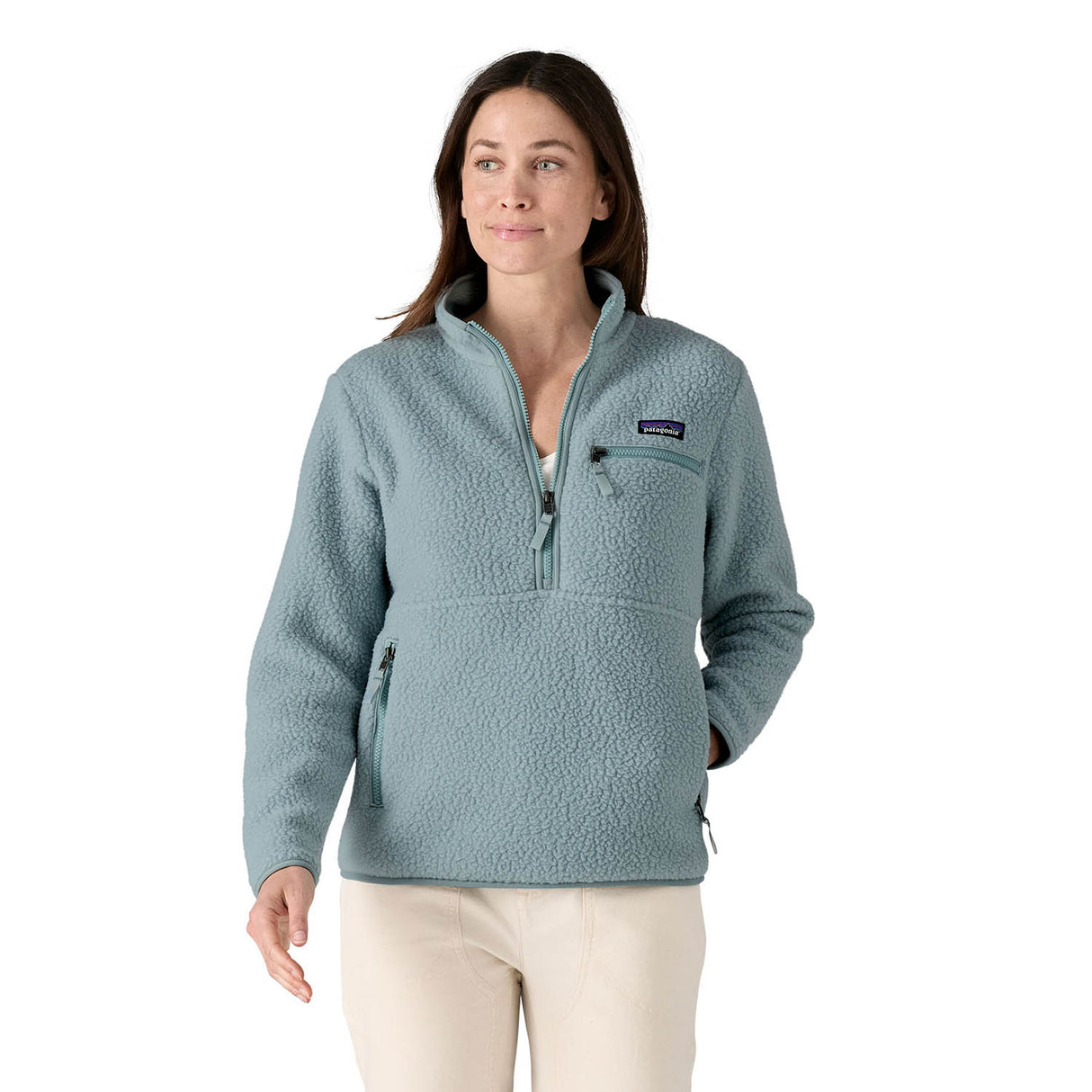 Womens Retro Pile Marsupial Fleece - Snowtrax
