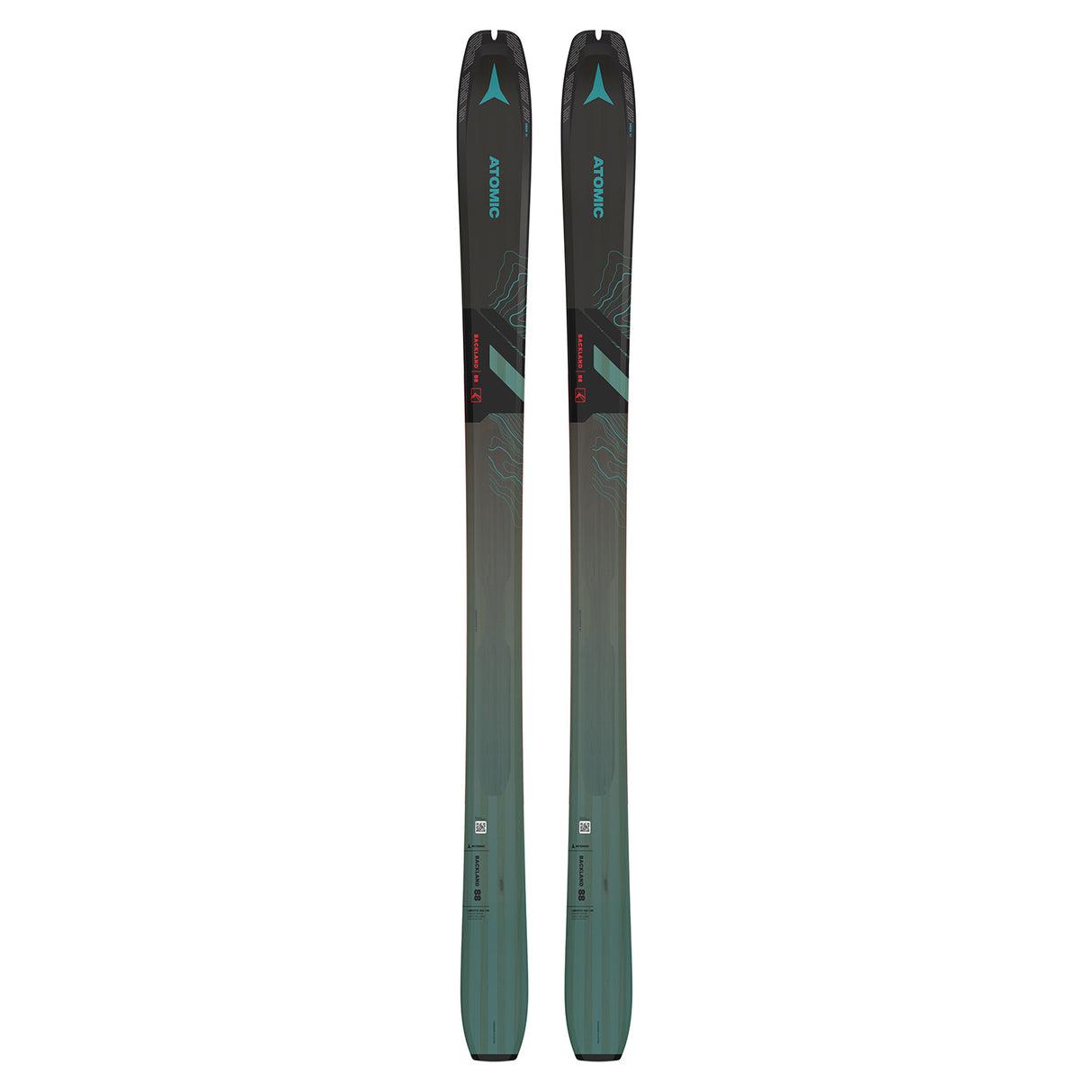 Backland 88 Skis & Backland Summit 12 BR Bindings w/Skins - Ex Demo