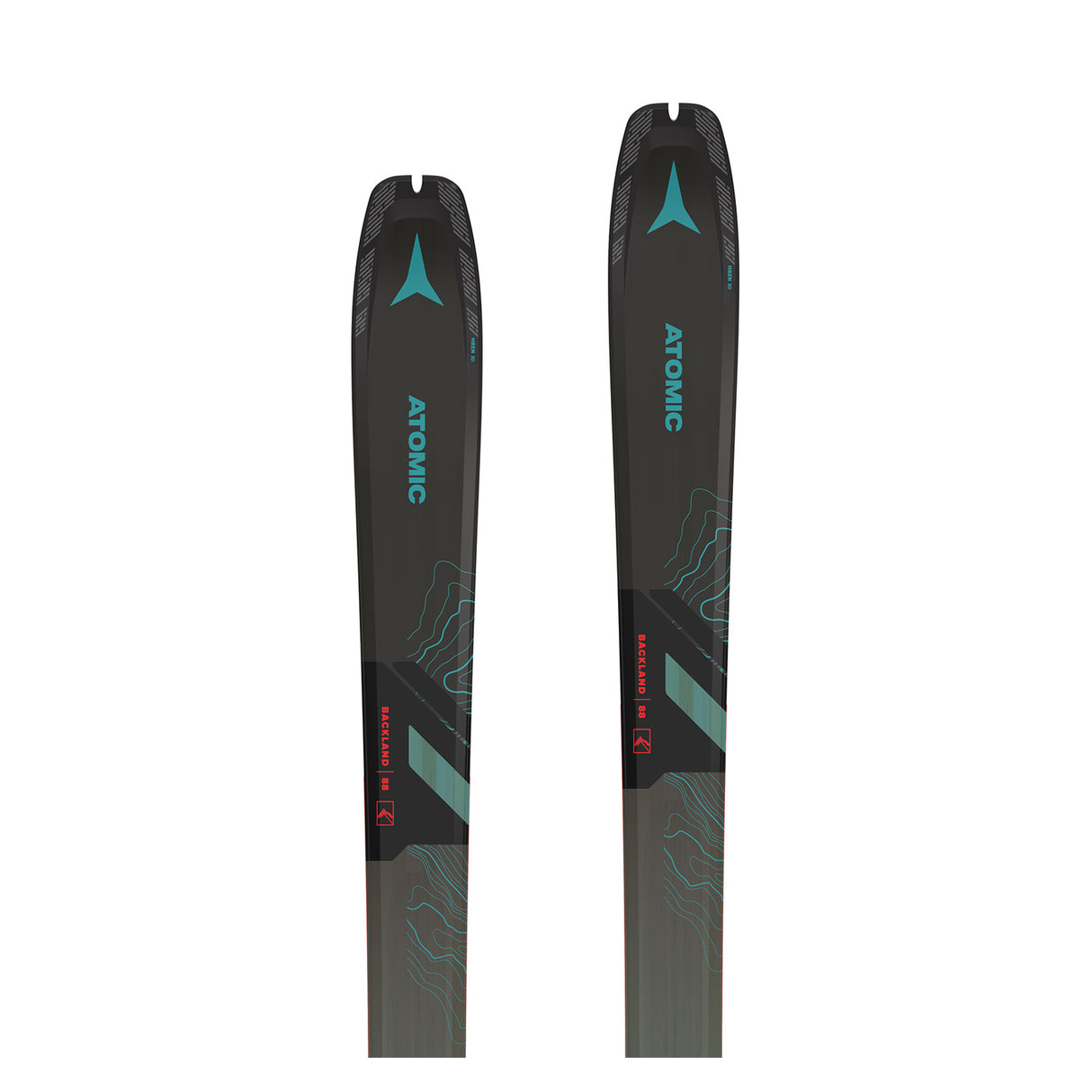 Backland 88 Skis & Backland Summit 12 BR Bindings w/Skins - Ex Demo