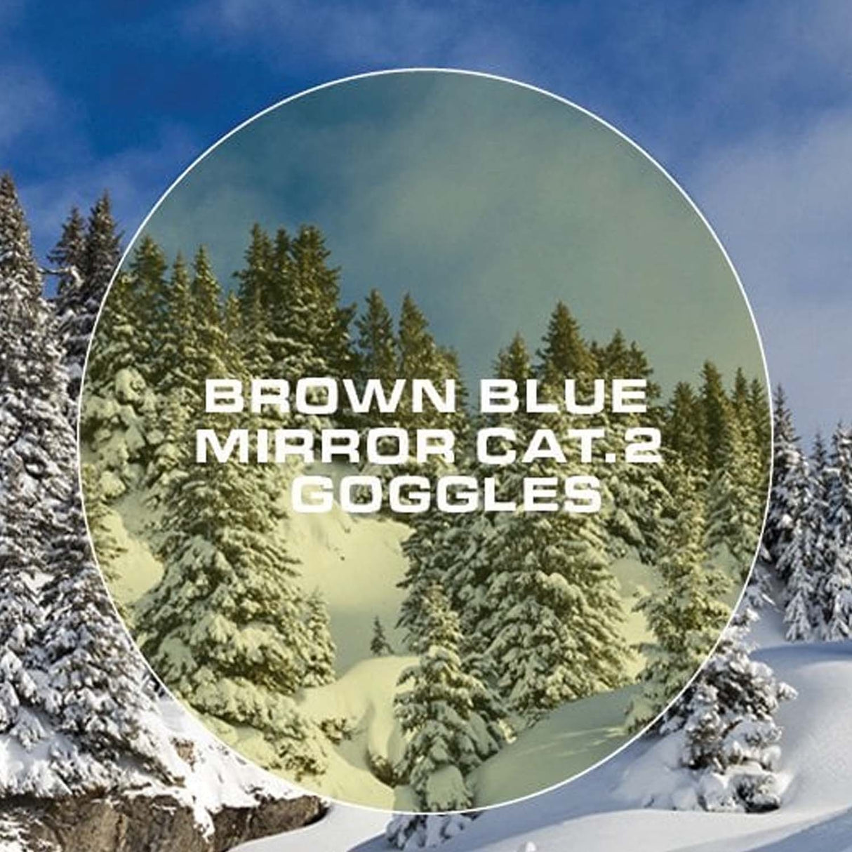 Bloc Small Fit Moon Goggles 2024 - Snowtrax