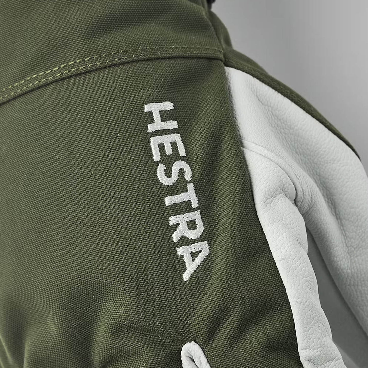 Army Leather Heli Ski Glove - Snowtrax