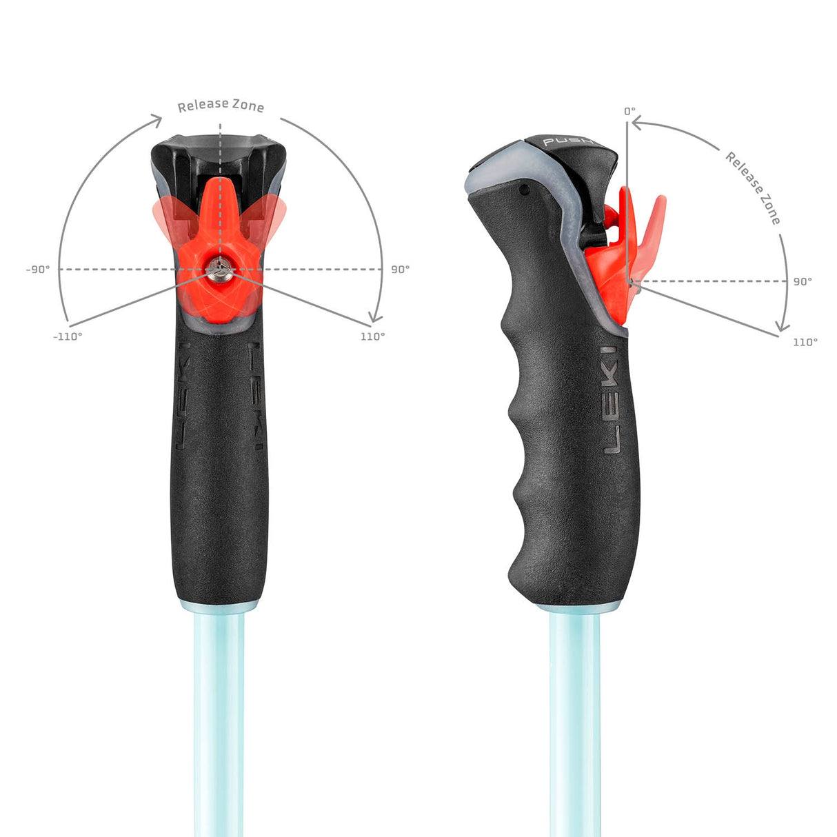 Artena Airfoil 3D Ski Poles - Snowtrax