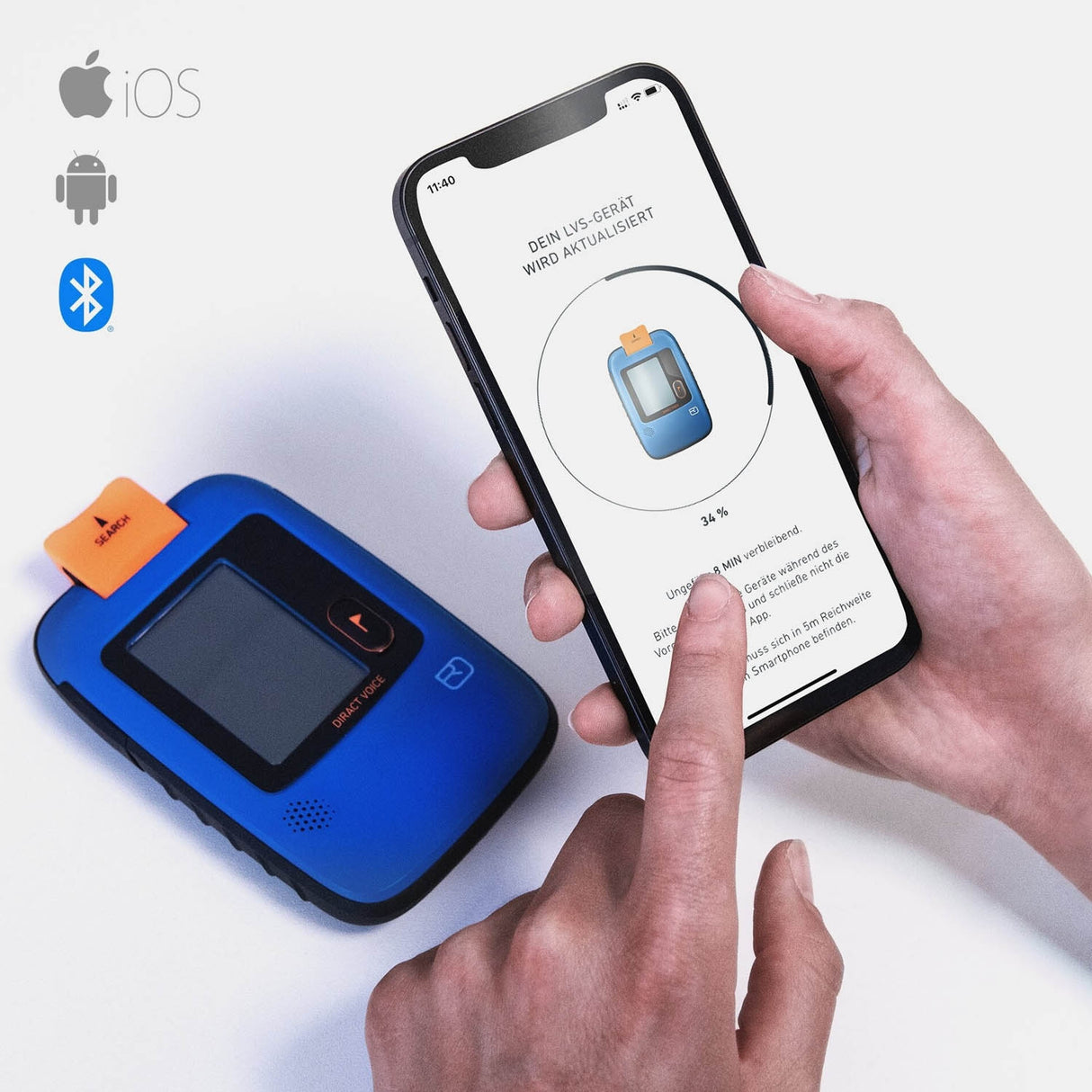 Diract Voice Avalanche Transceiver - Snowtrax