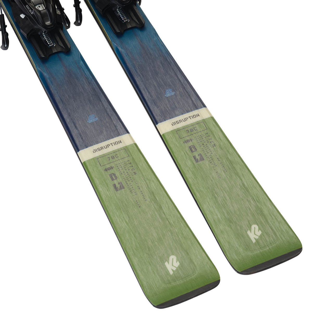 Disruption 78C Skis & M3 11 Quikclik Bindings 2024 - Snowtrax
