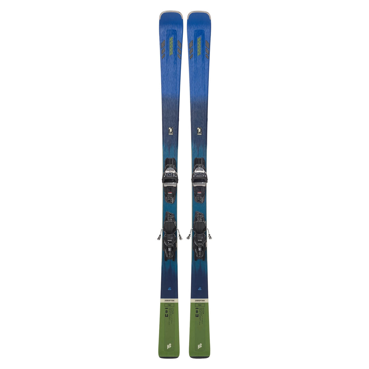 Disruption 78C Skis & M3 11 Quikclik Bindings 2024 - Snowtrax