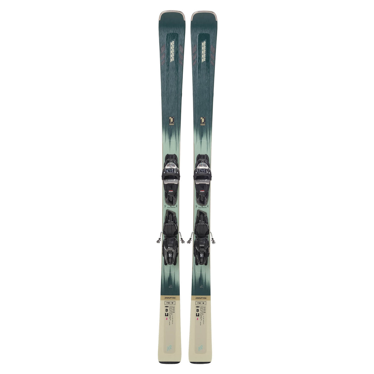 Disruption 78C W Skis & ER3 10 Bindings 2024 - Snowtrax