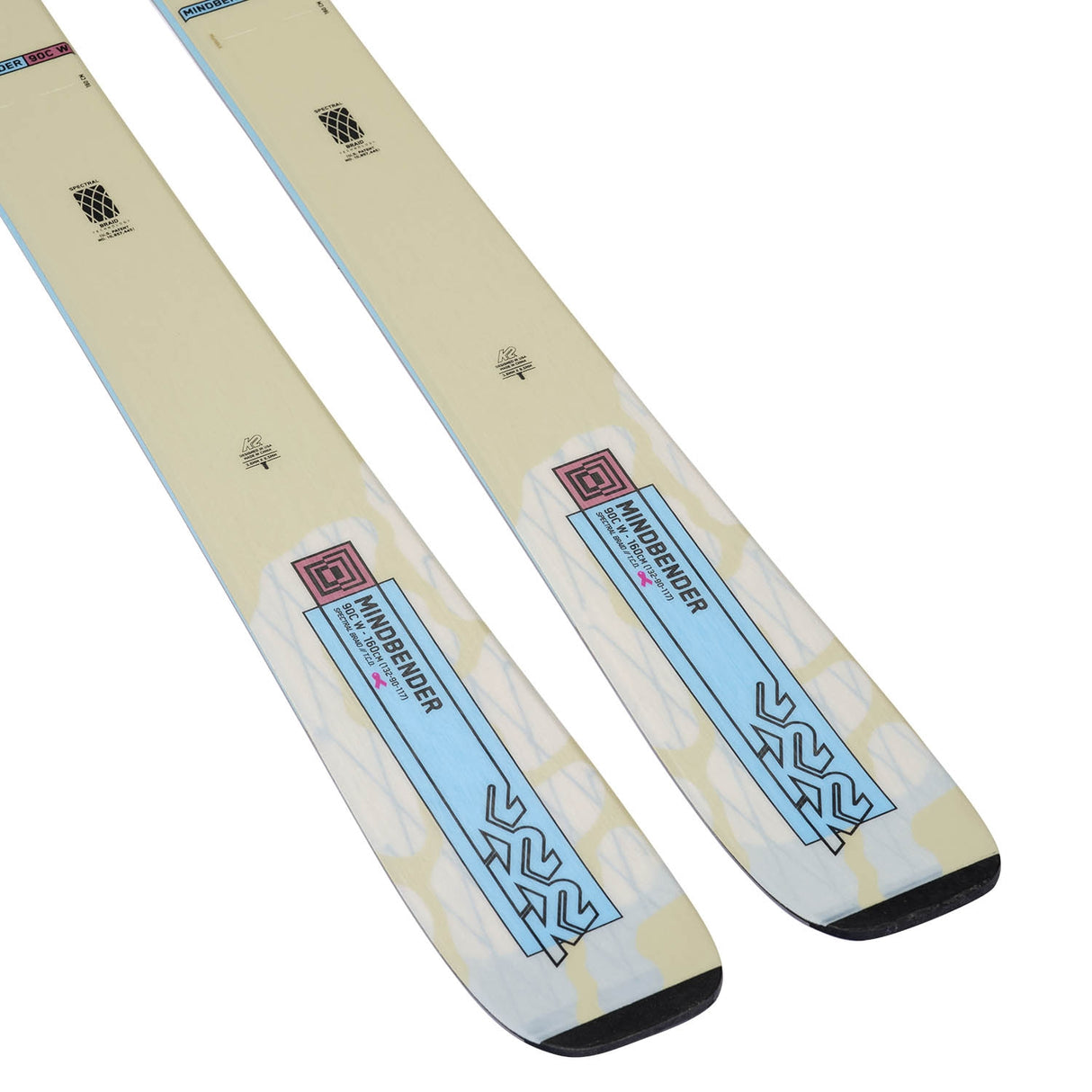 Mindbender 90C W Skis & Squire 11 Quikclik Bindings 2024 - Snowtrax