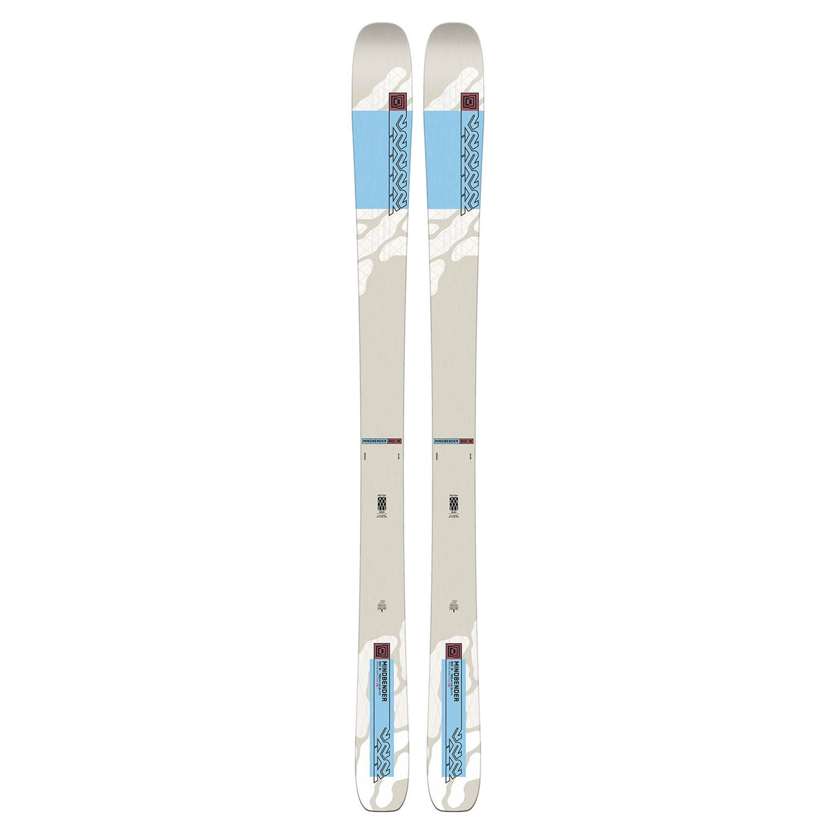 Mindbender 90C W Skis & Squire 11 Quikclik Bindings 2024 - Snowtrax