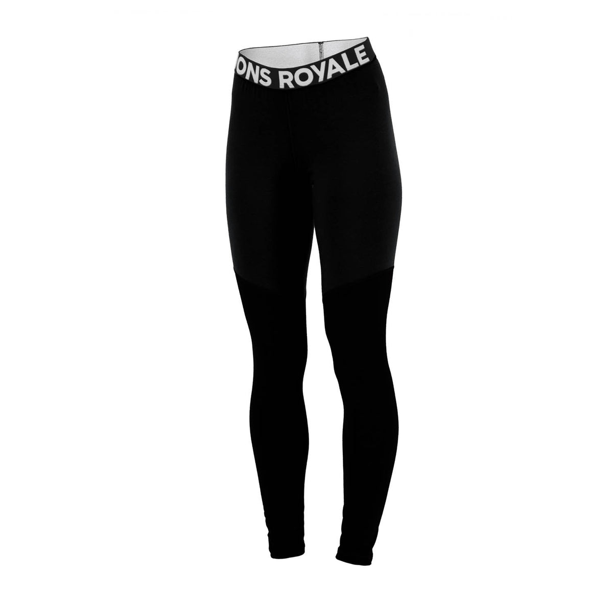 Legging 3/4 Mons Royale Cascade Merino Flex 200 Femme - Olive - Ski/Couche De Base
