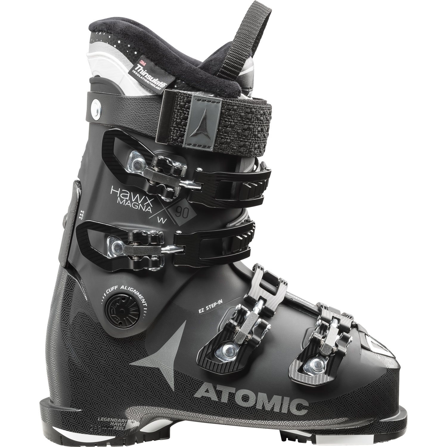Atomic Hawx Magna 90 Womens Ski Boots Black / Anthracite 2018