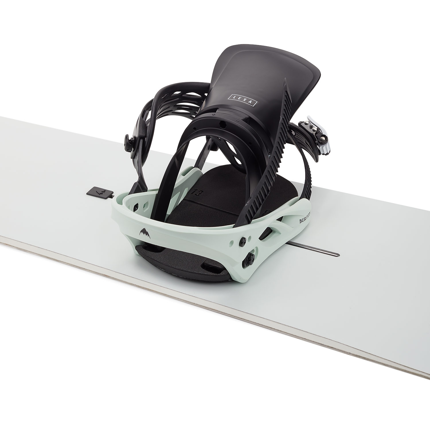 Burton Lexa Snowboard Bindings Black/Neo Mint 2021