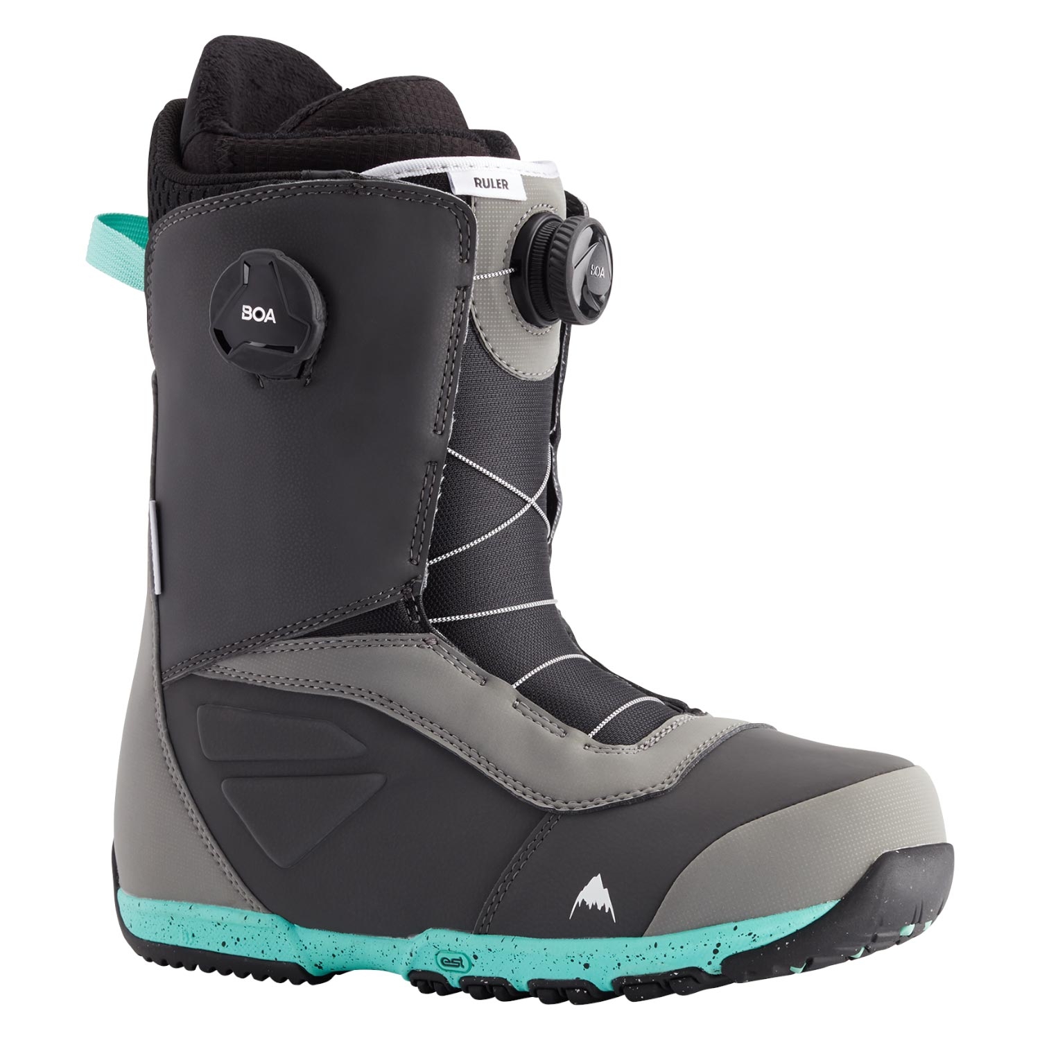 Burton BOA Grey/Teal 2021 | Snowboard Boots | Snowtrax