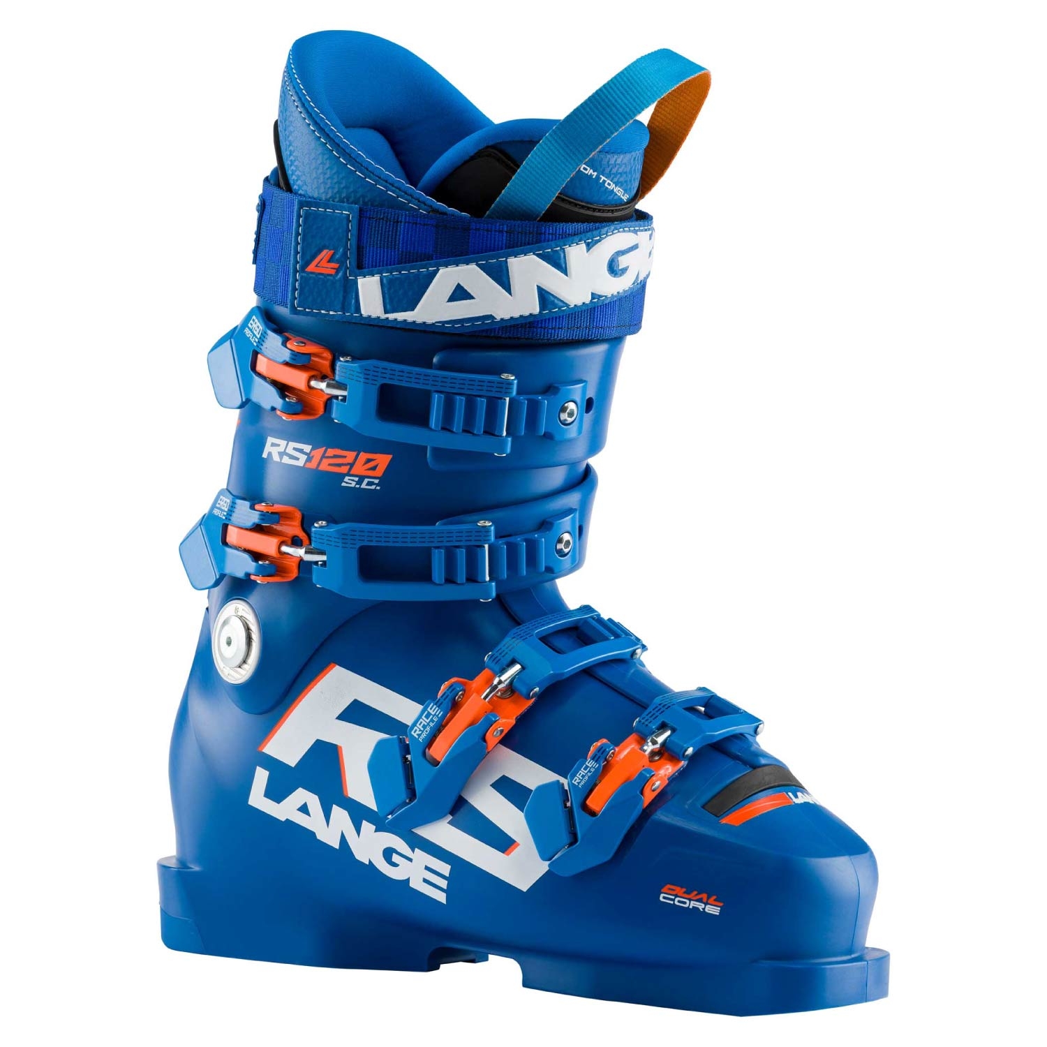 Lange RS 120 S C Ski Boots Power Blue 2021