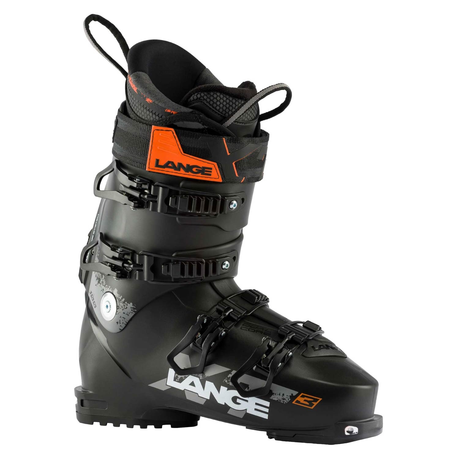 Lange XT3 100 Ski Boots Black/Orange 2021