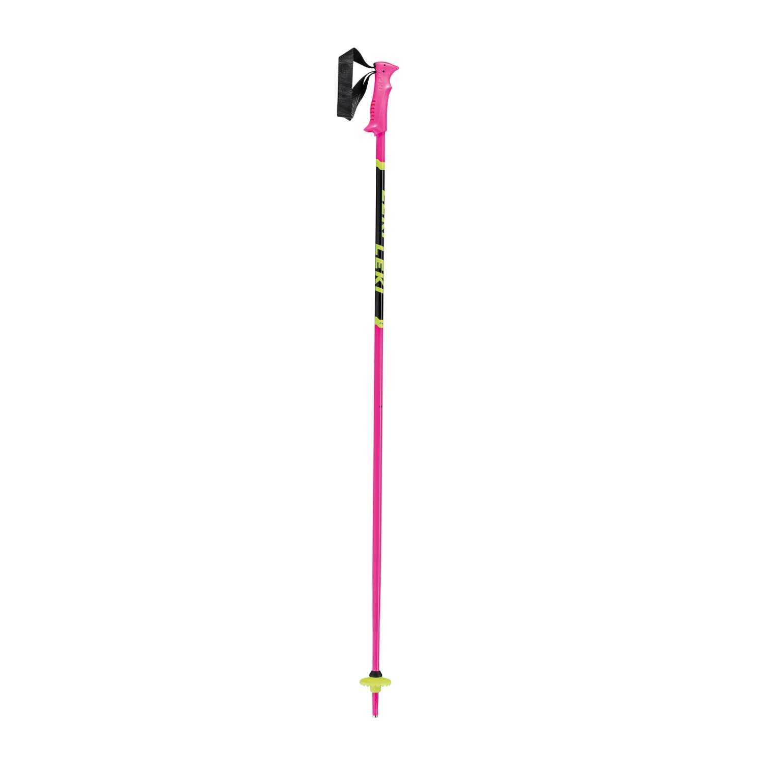 Leki Racing Kids Ski Poles Neon Pink 2021