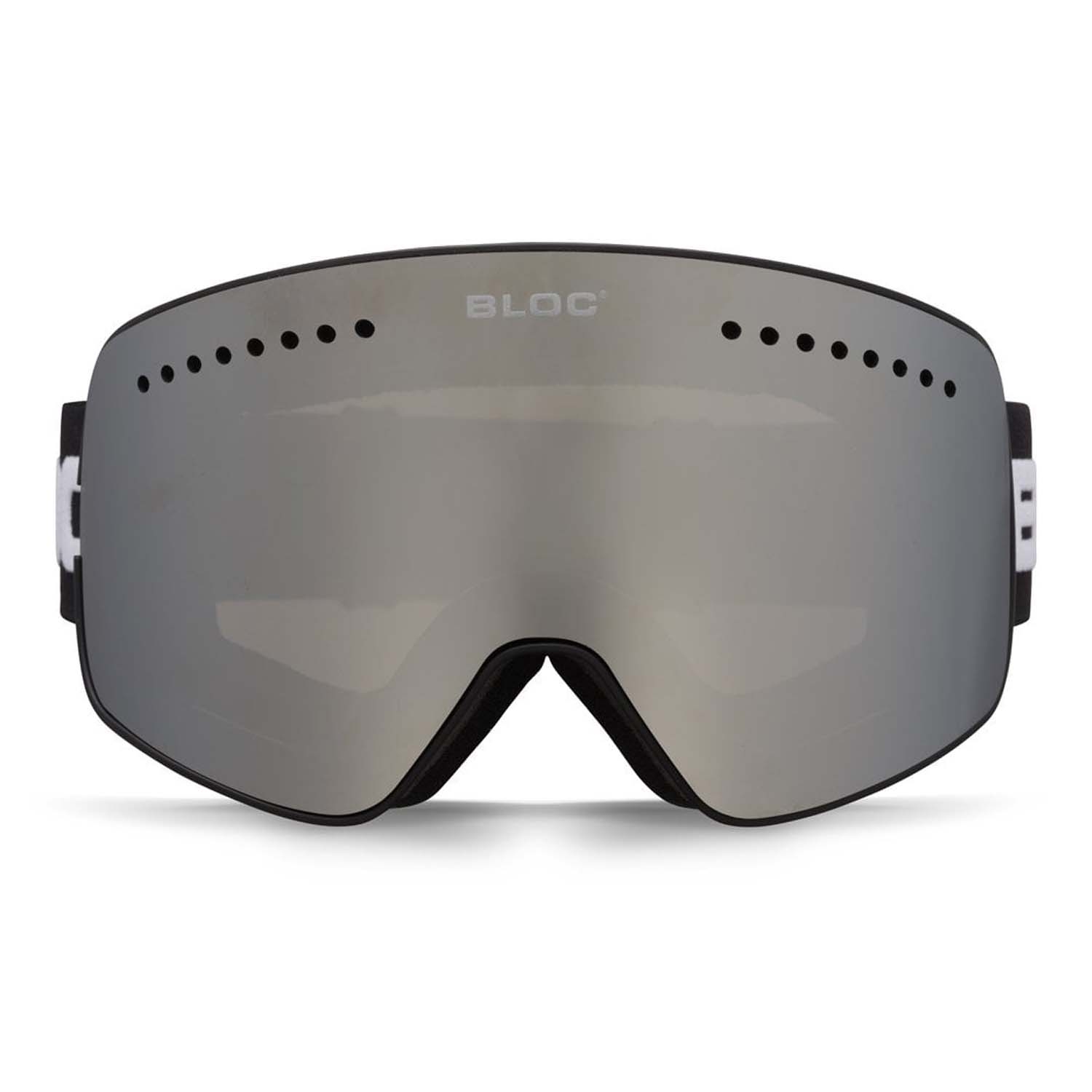 Bloc Fifty-Five Goggles Matt Black/Silver Lens 2021