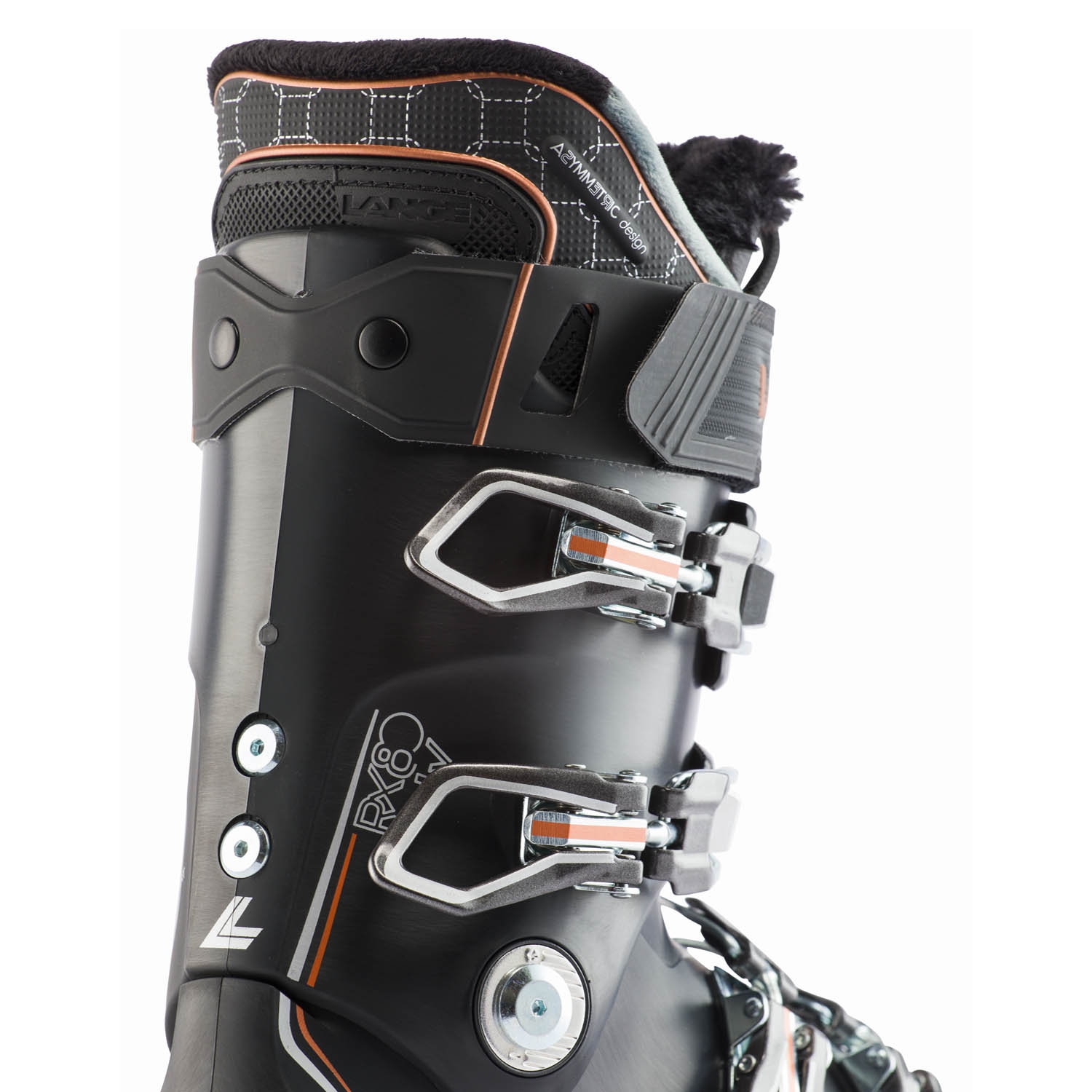 Lange RX 80 W Ski Boots Black 2022